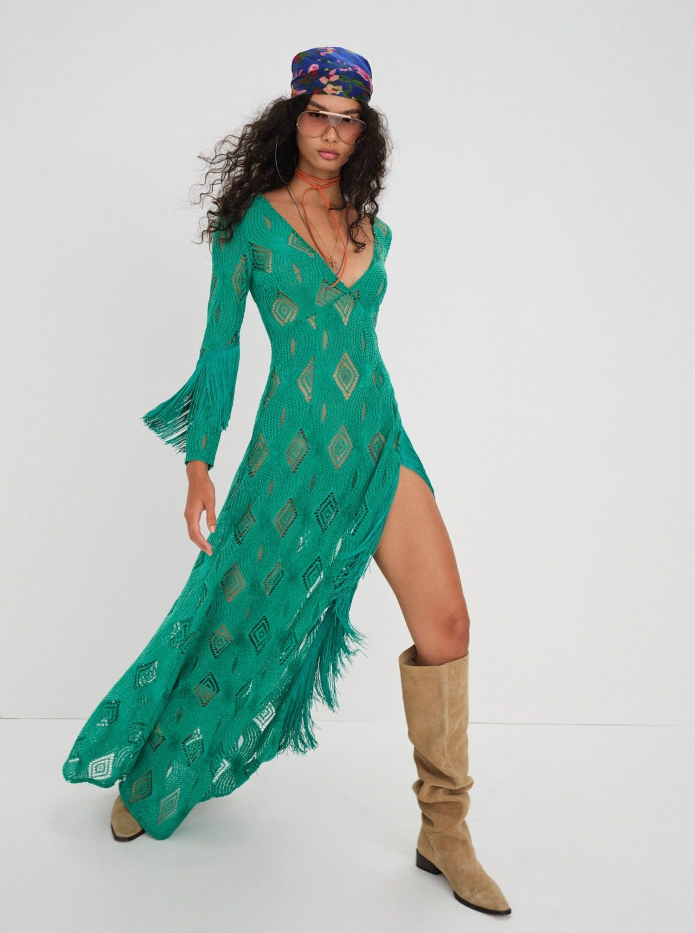 Victoria Maxi Dress sold by For Love And Lemons product image thumbnail 5
