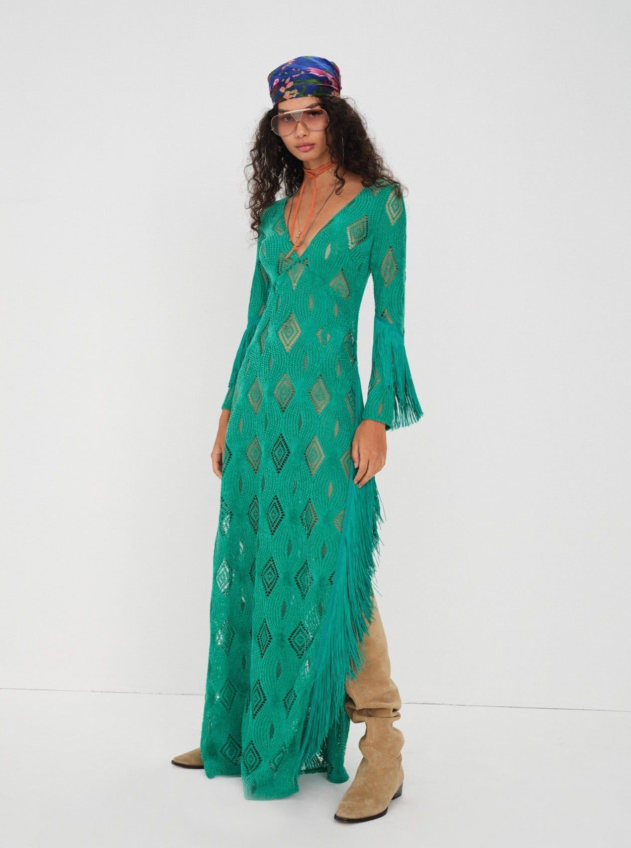 Victoria Maxi Dress sold by For Love And Lemons product image thumbnail 3