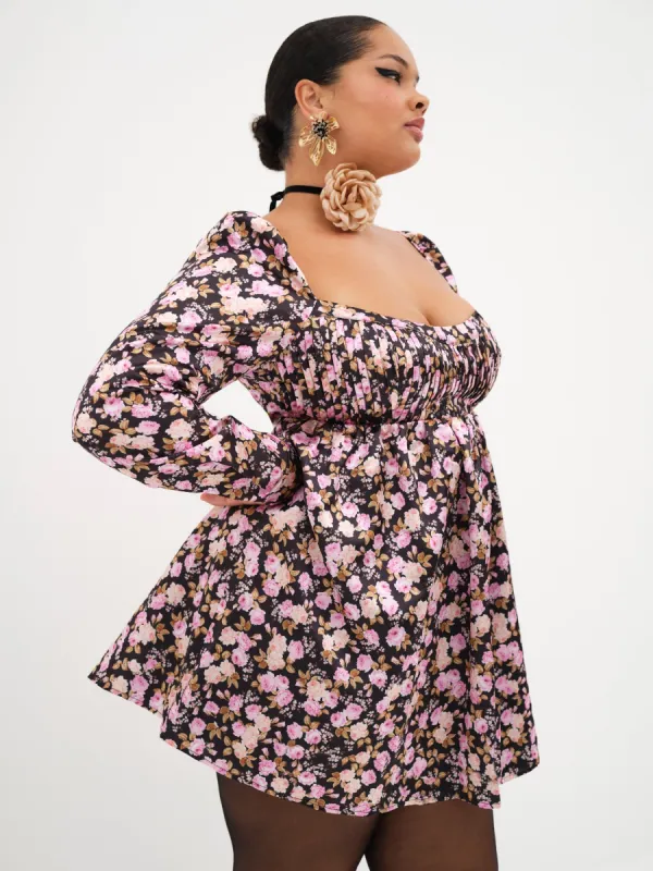 Kate Long Sleeve Mini Dress sold by For Love And Lemons