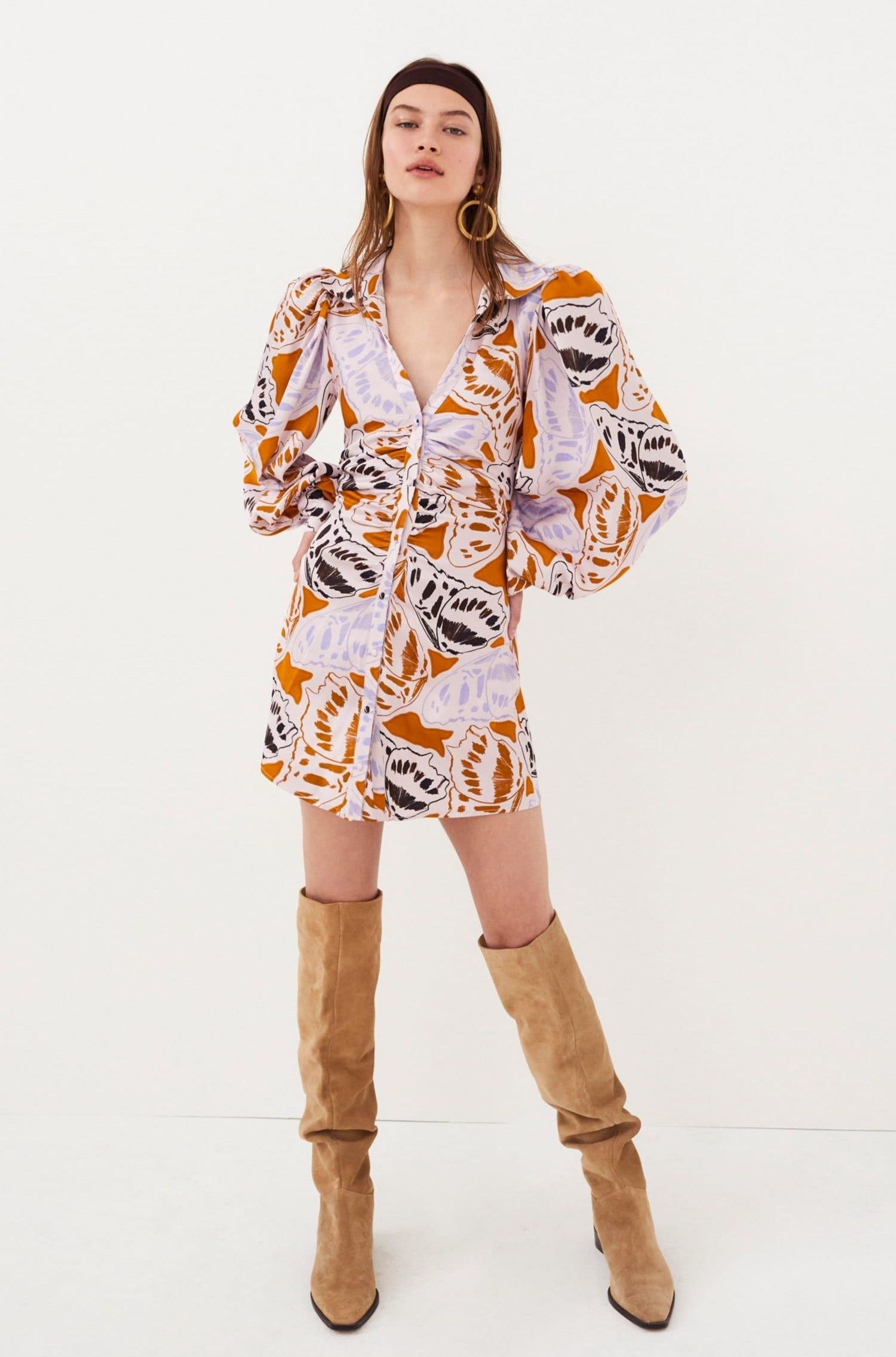 Esmeralda Mini Dress sold by For Love And Lemons product image thumbnail 4