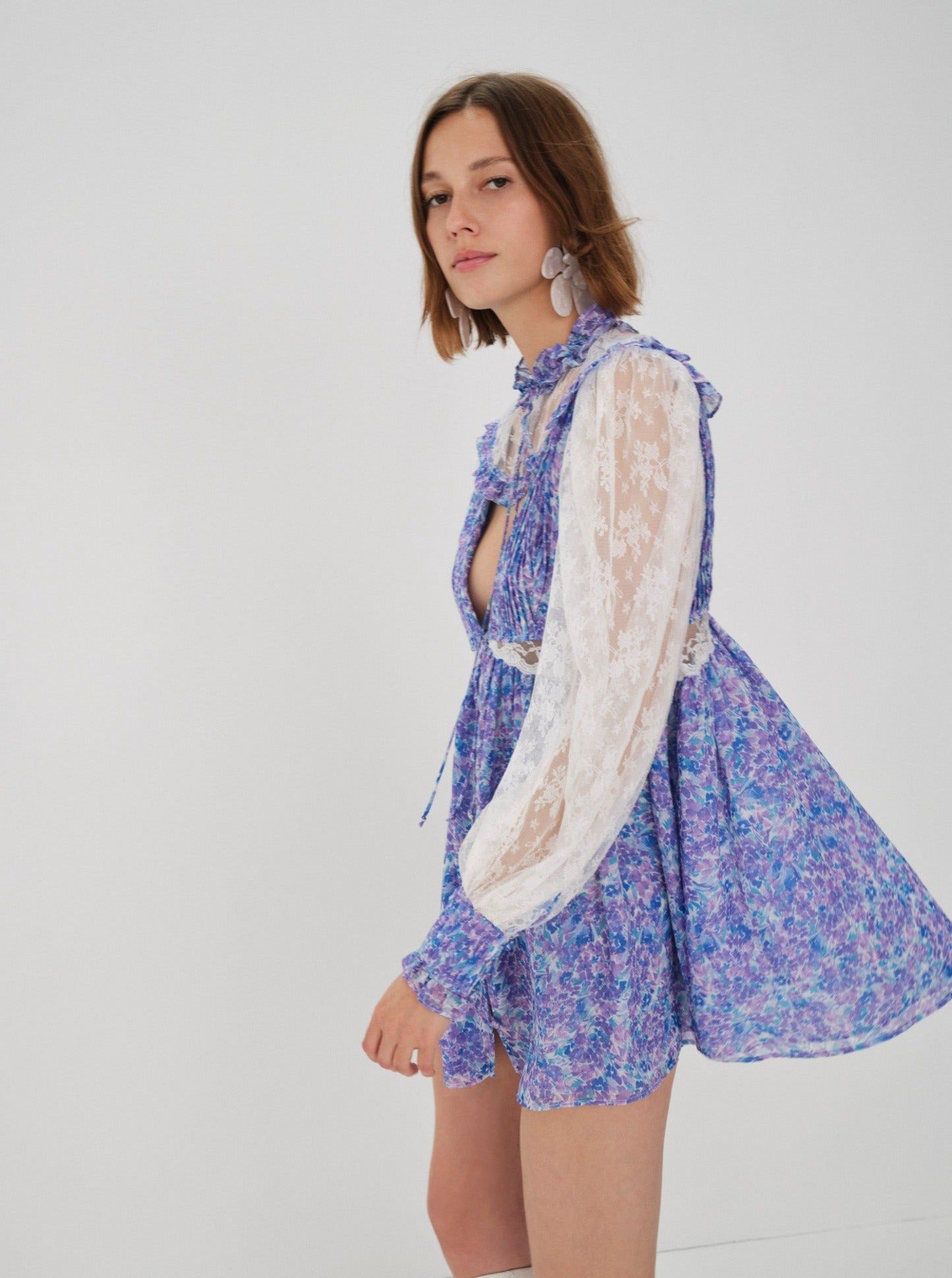 April Mini Dress sold by For Love And Lemons product image thumbnail 4
