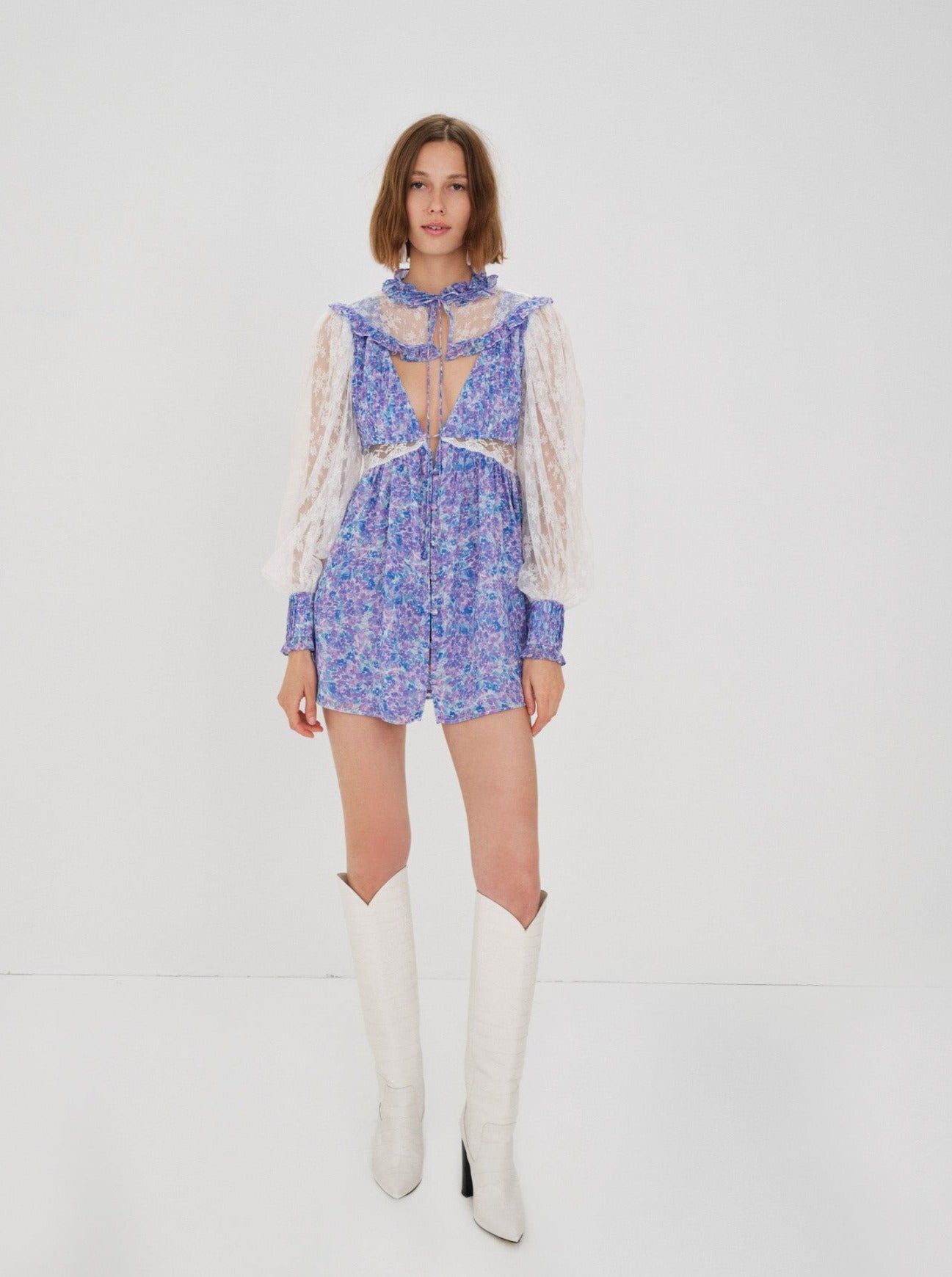 April Mini Dress sold by For Love And Lemons product image thumbnail 3