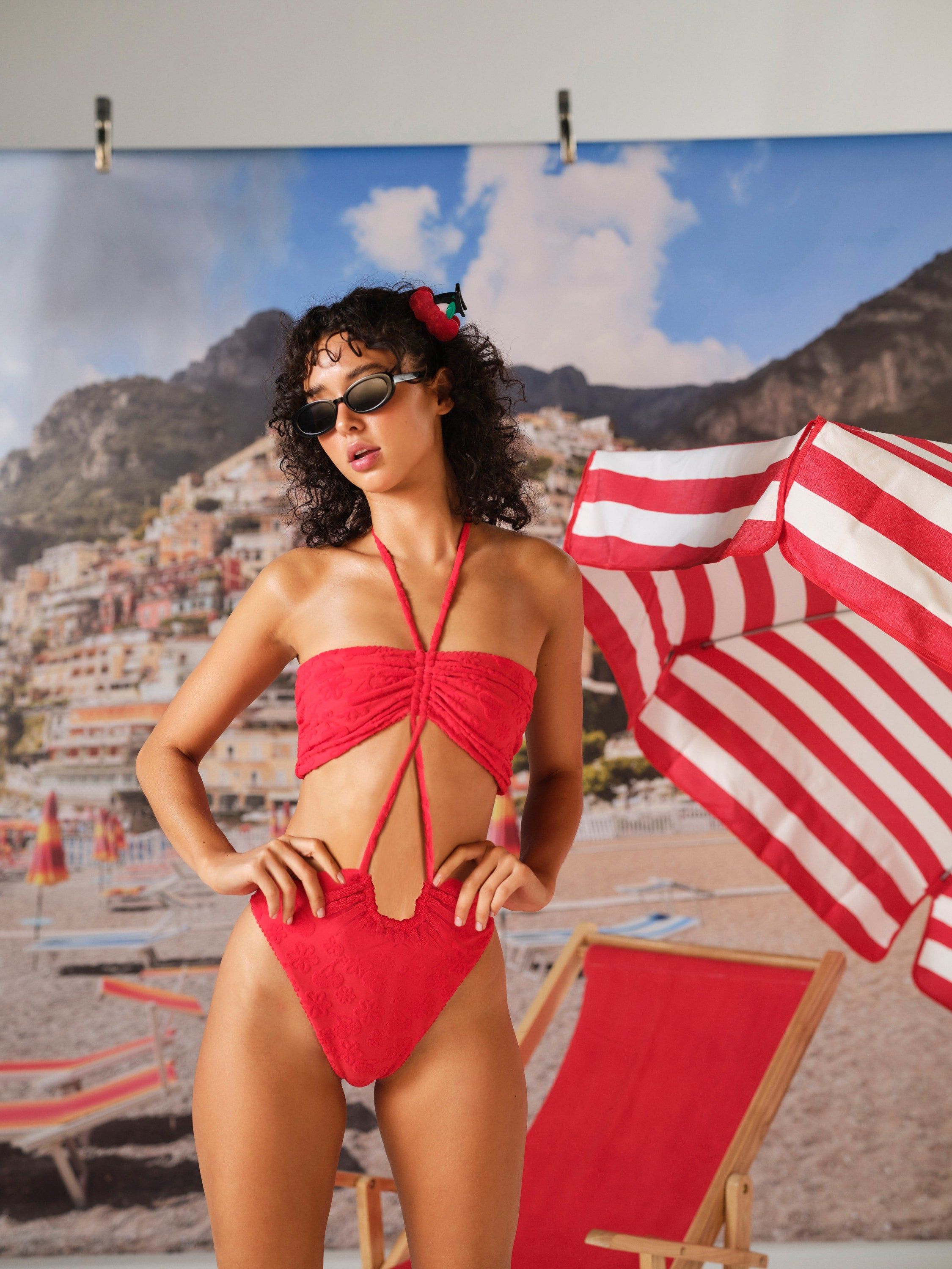 Delilah One-Piece Swimsuit sold by For Love And Lemons product image thumbnail 2