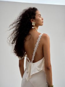 Pearl Bridal Dress sold by For Love And Lemons