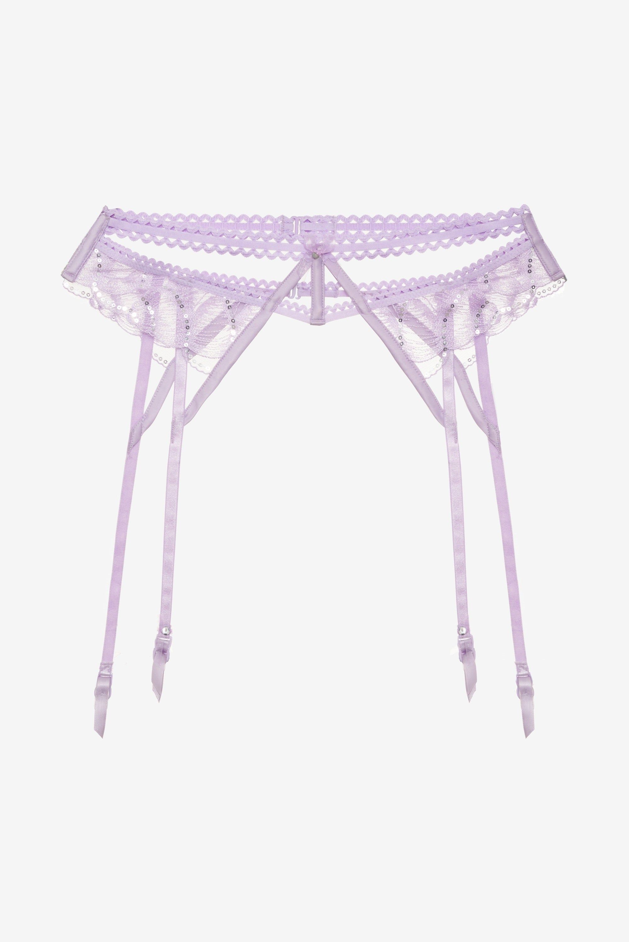 Shell Sequin Garter Belt sold by For Love And Lemons