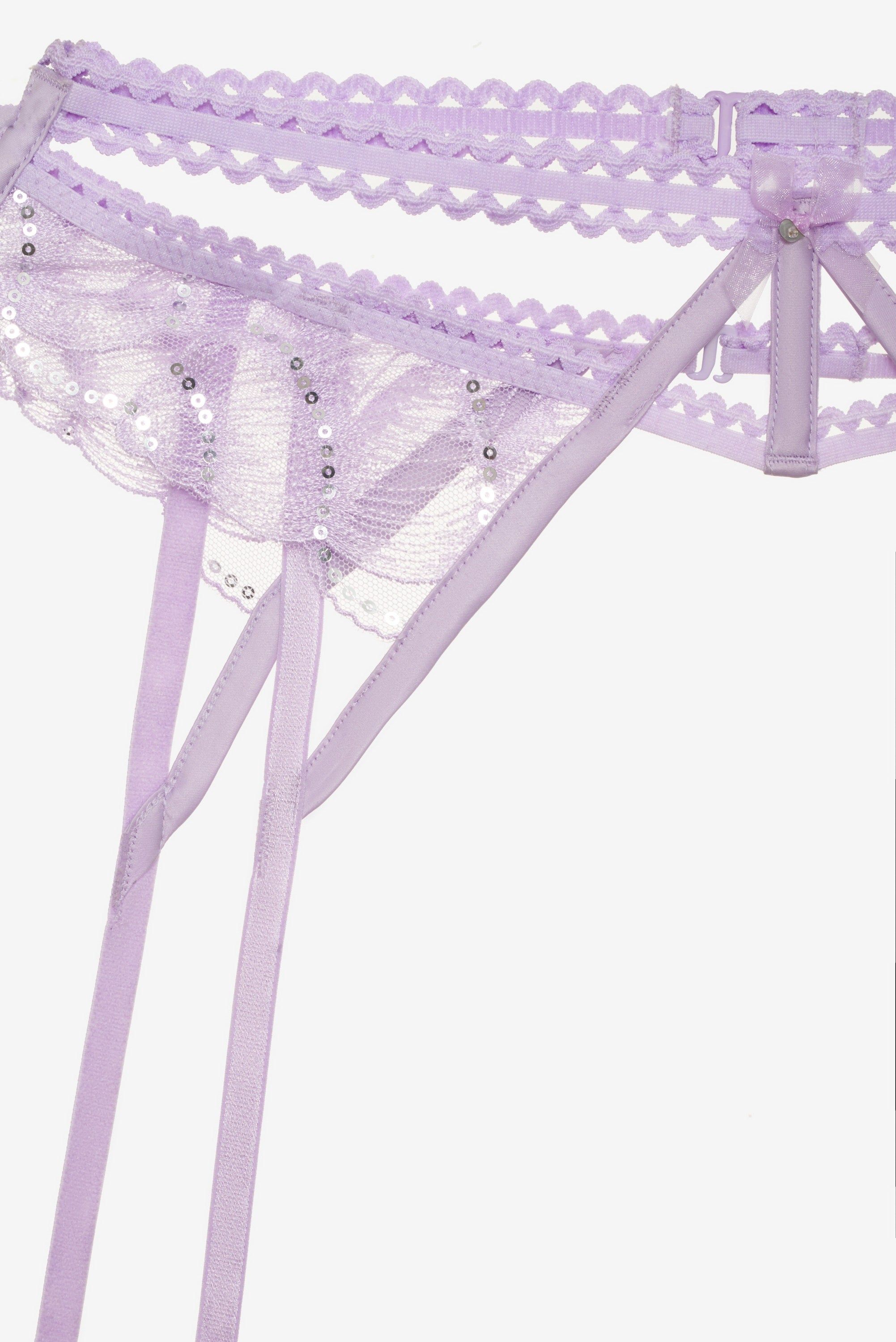 Shell Sequin Garter Belt sold by For Love And Lemons product image thumbnail 4