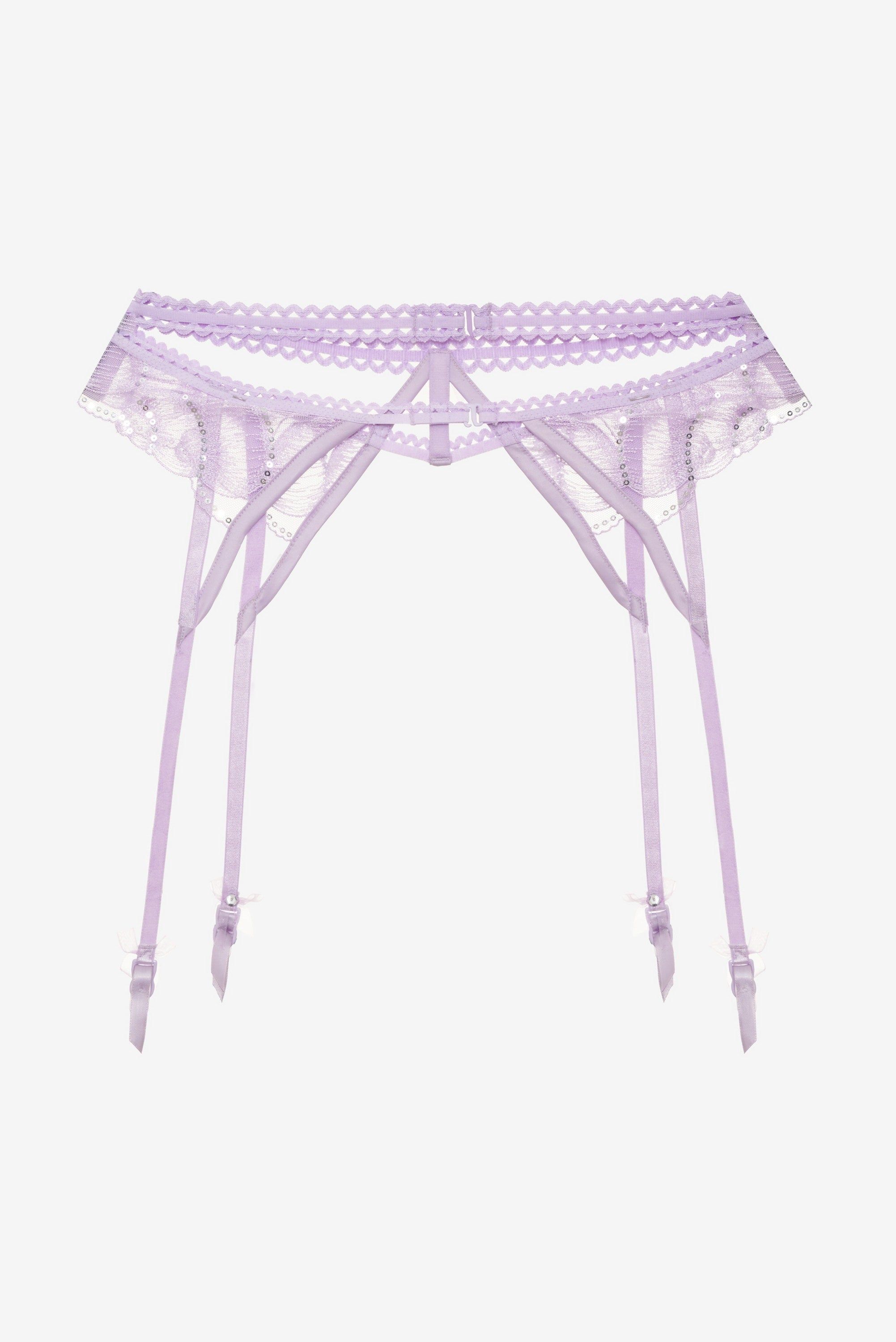 Shell Sequin Garter Belt sold by For Love And Lemons product image thumbnail 5