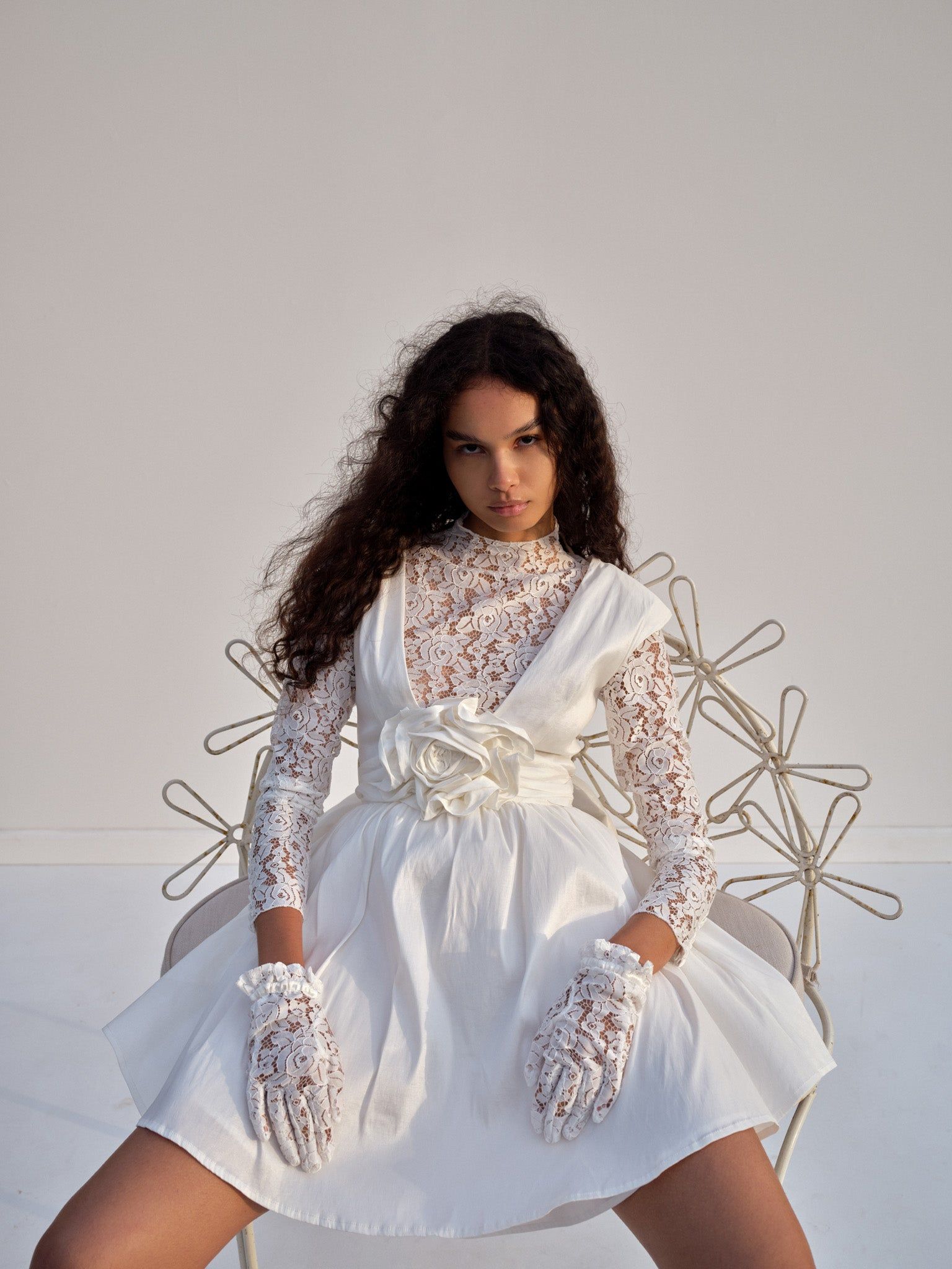 Rose Mini Dress sold by For Love And Lemons