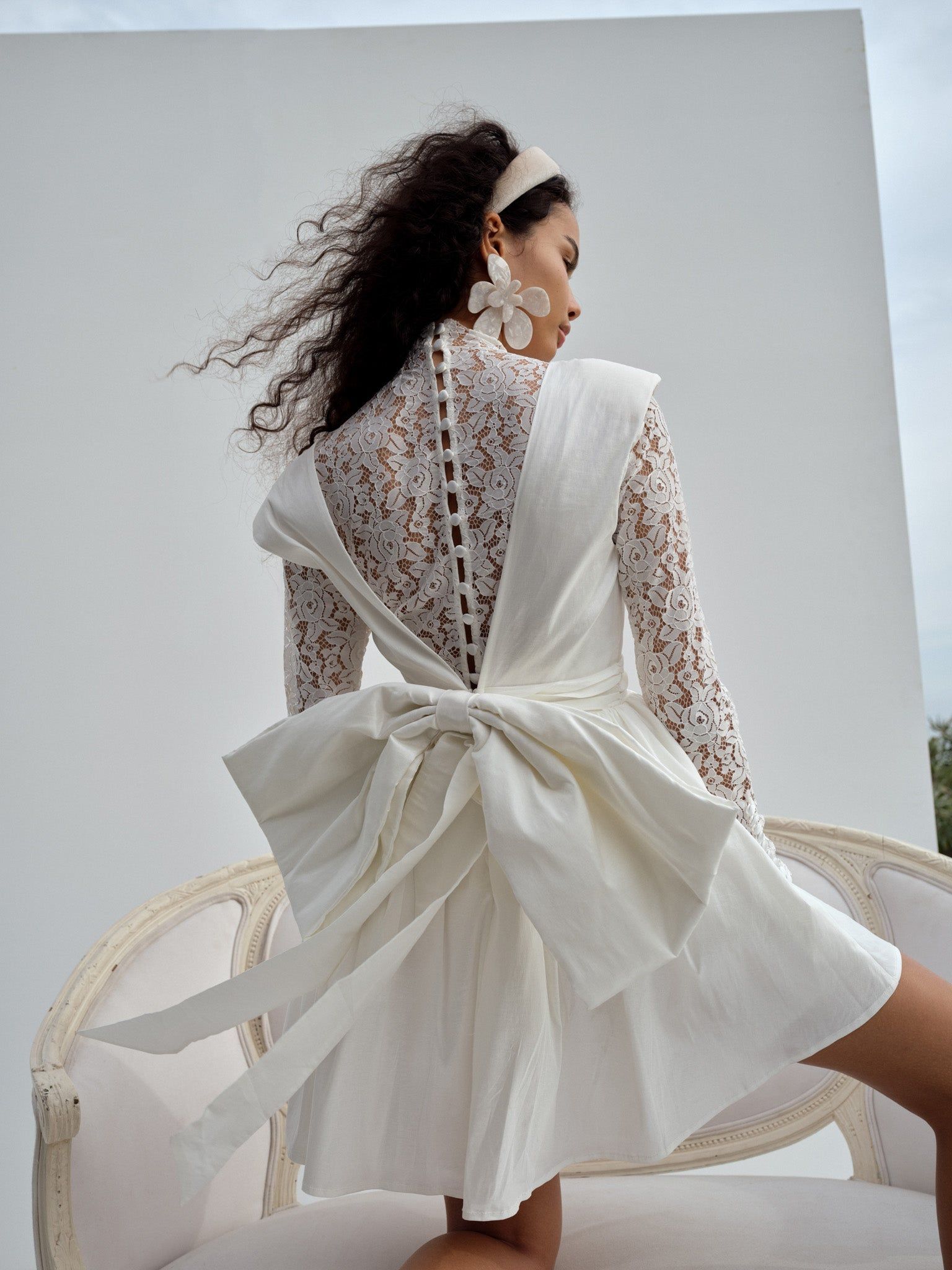 Rose Mini Dress sold by For Love And Lemons product image thumbnail 7