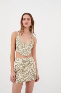 Aiko Mini Skirt sold by For Love And Lemons
