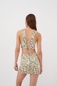 Aiko Mini Skirt sold by For Love And Lemons