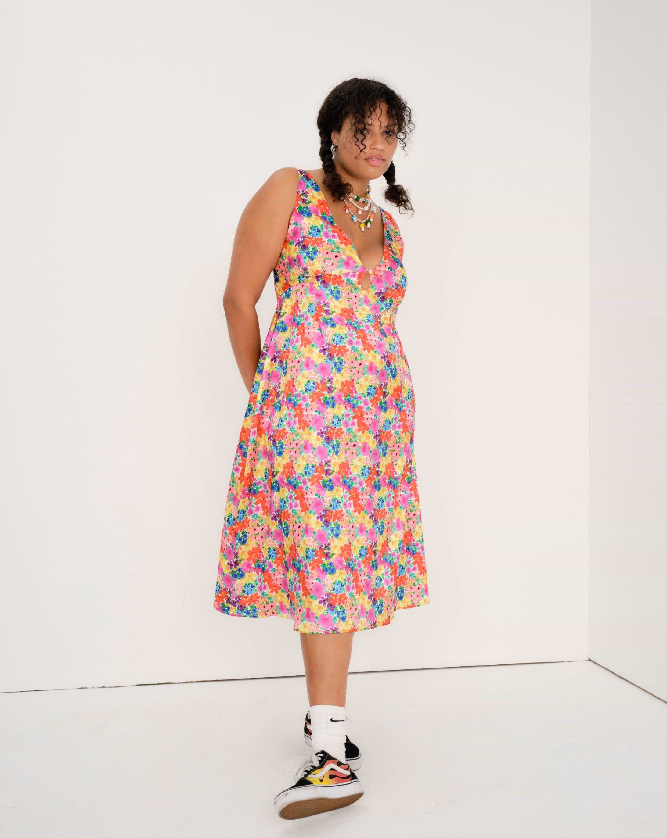 Merrill Midi Dress sold by For Love And Lemons product image thumbnail 5