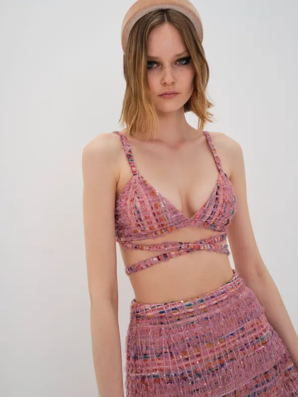 Dionne Bra Top sold by For Love And Lemons