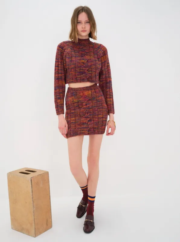 Ruby Mini Skirt sold by For Love And Lemons