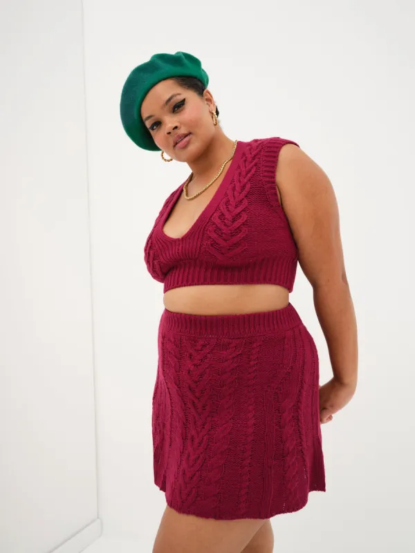 Layton Mini Skirt sold by For Love And Lemons