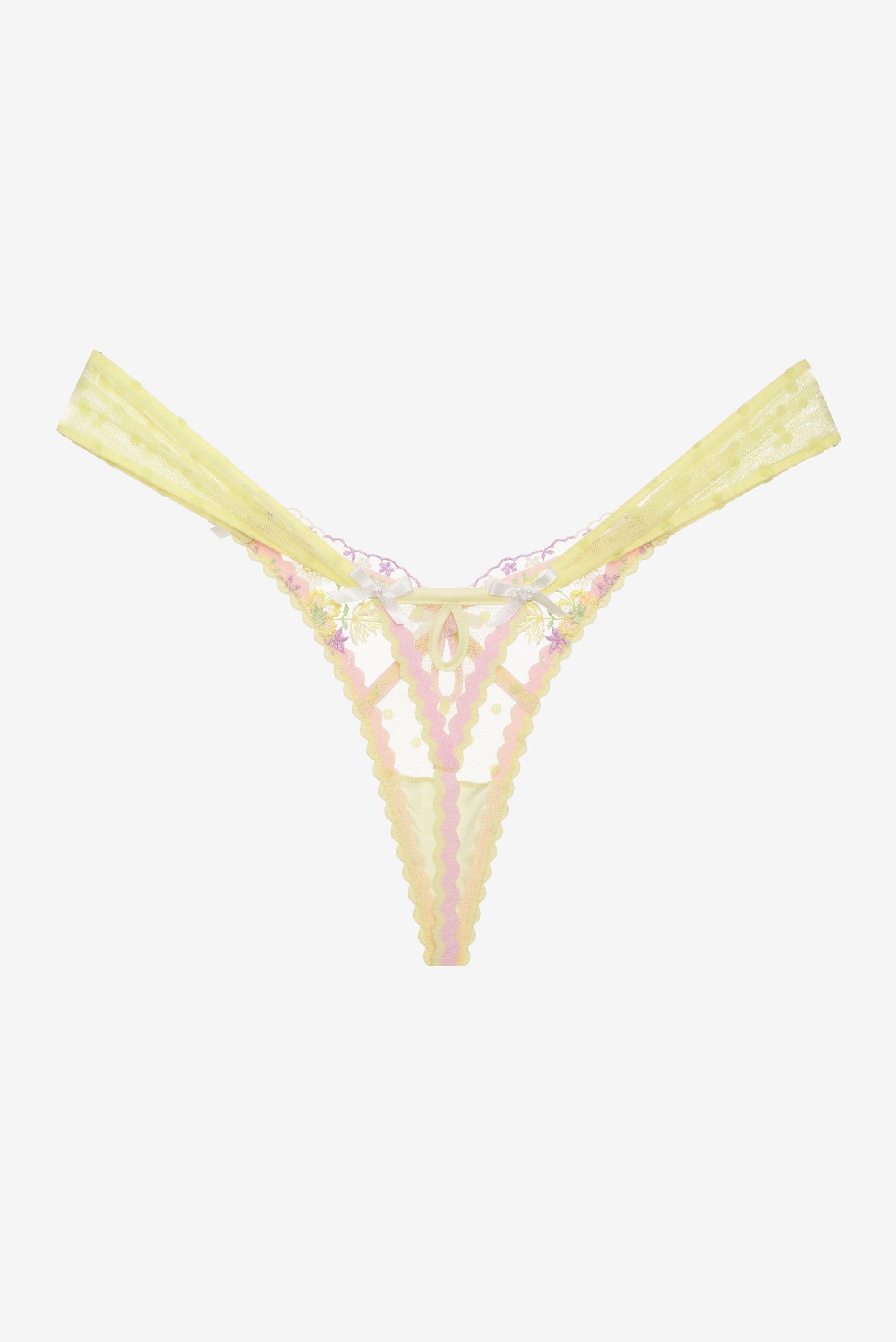Buttercup Bunches Thong Panty sold by For Love And Lemons product image thumbnail 6