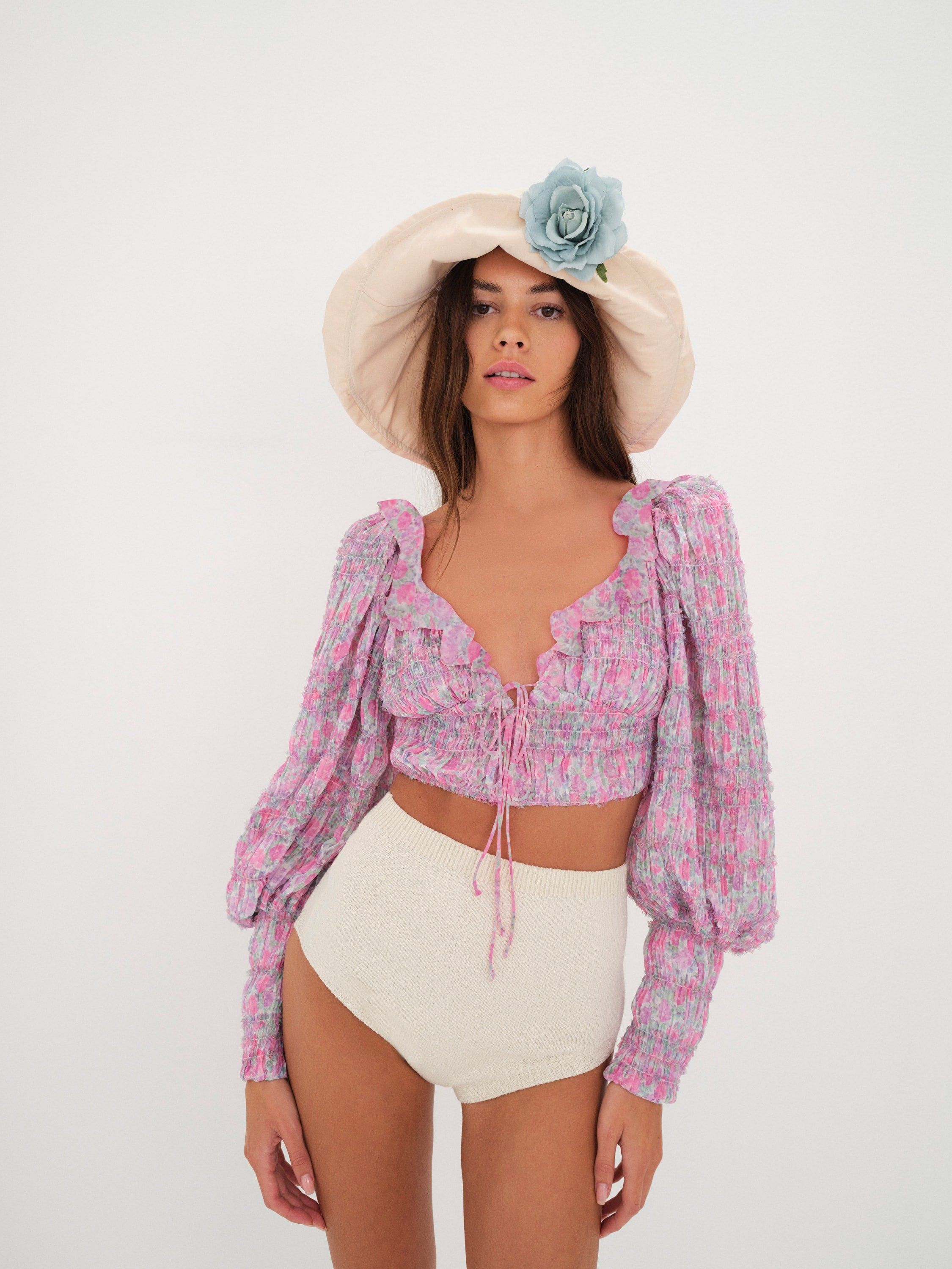 Saylor Blouse sold by For Love And Lemons product image thumbnail 2