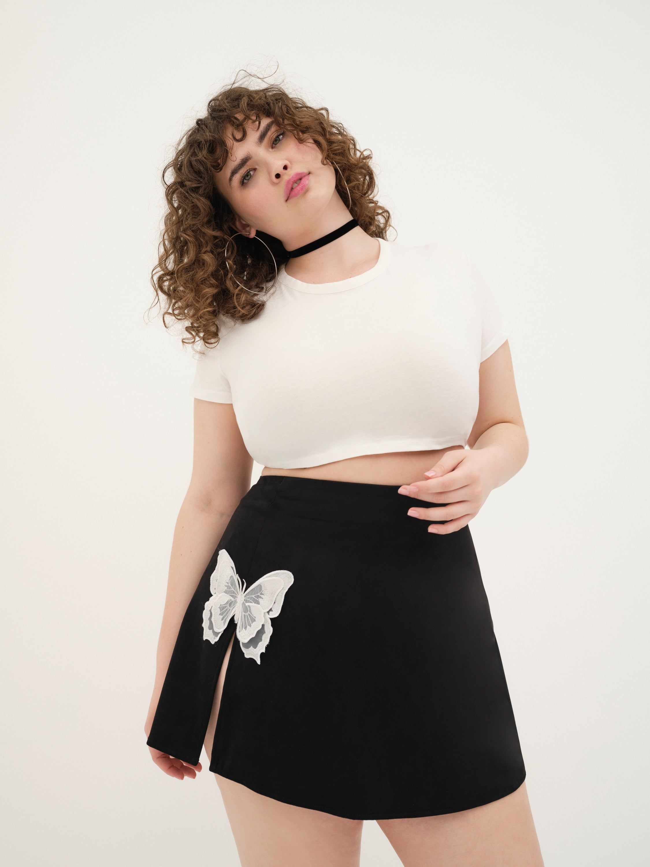 Auden Mini Skirt sold by For Love And Lemons product image thumbnail 8
