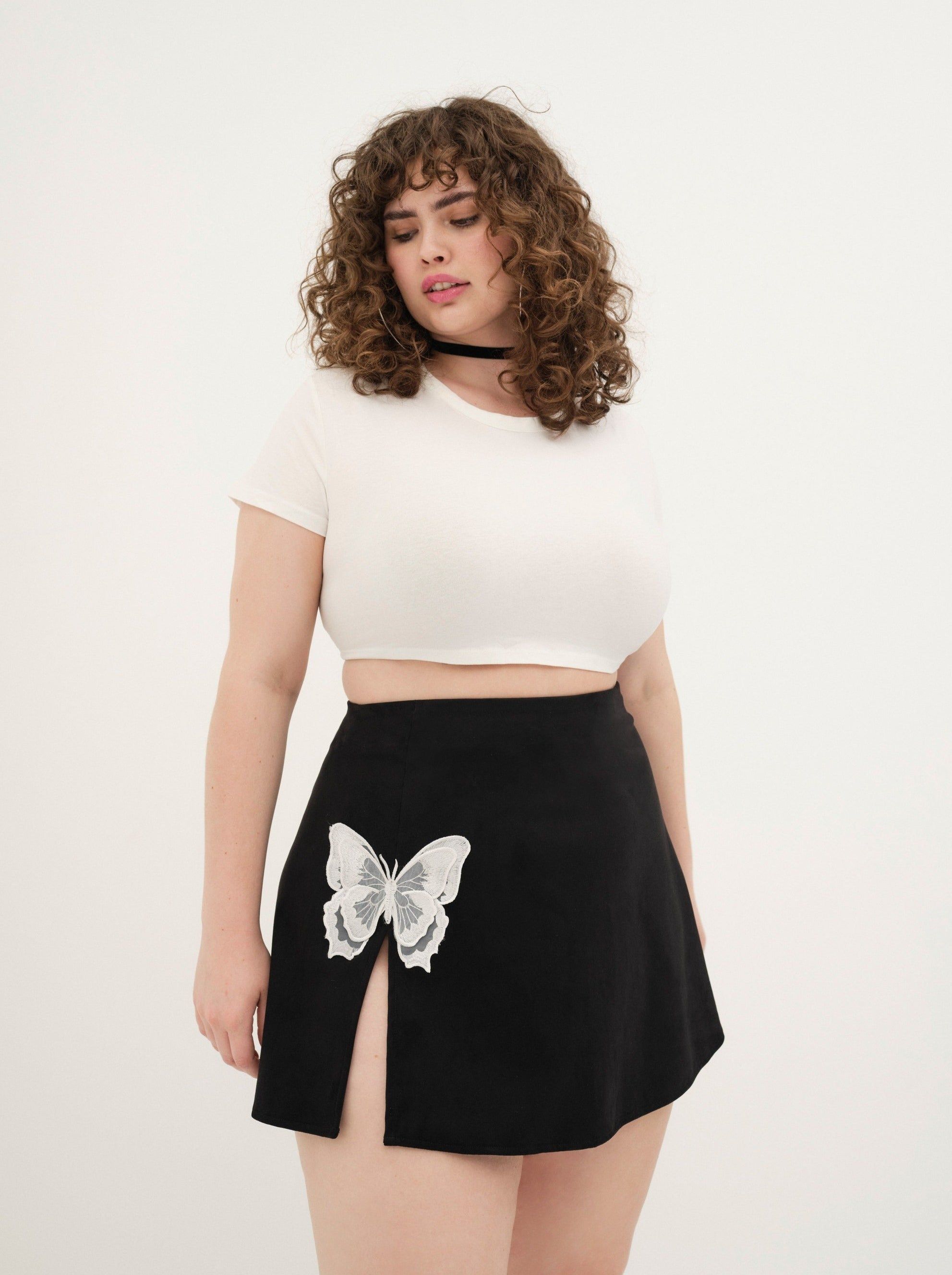 Auden Mini Skirt sold by For Love And Lemons product image thumbnail 7