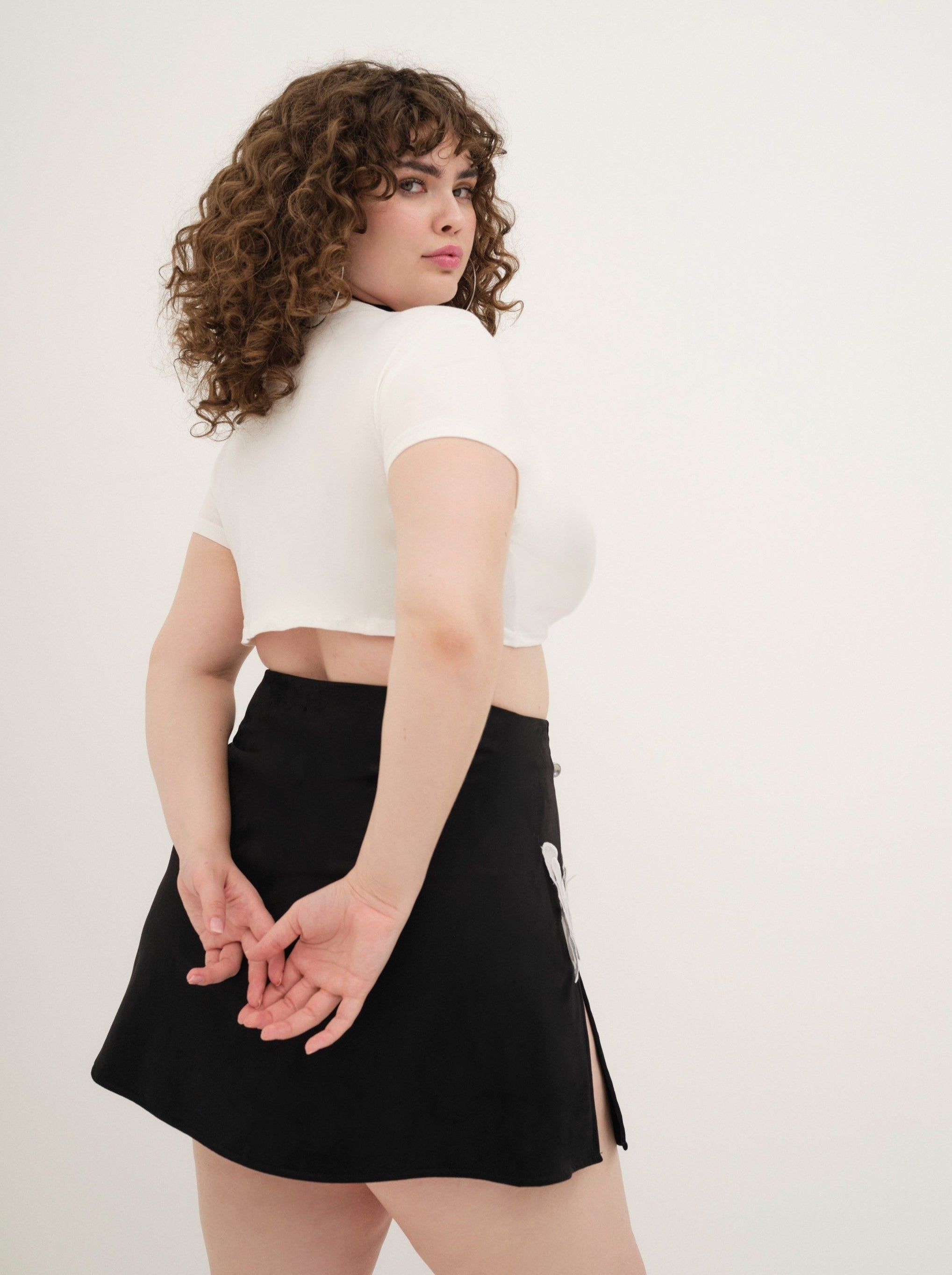 Auden Mini Skirt sold by For Love And Lemons product image thumbnail 9