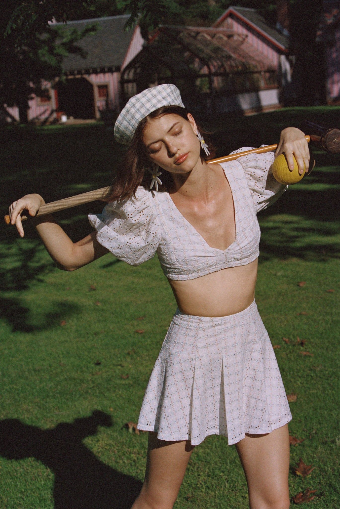 Denise Crop Top sold by For Love And Lemons product image thumbnail 5