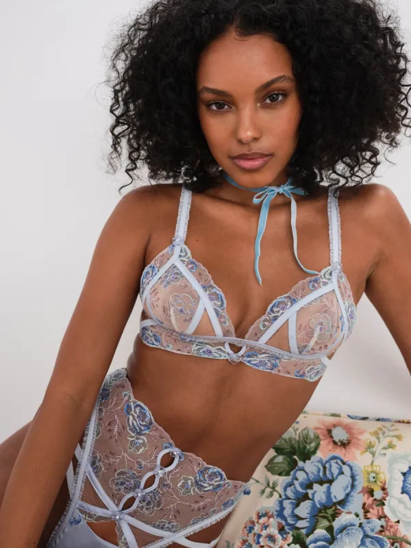 Sorbet Rose Bralette sold by For Love And Lemons