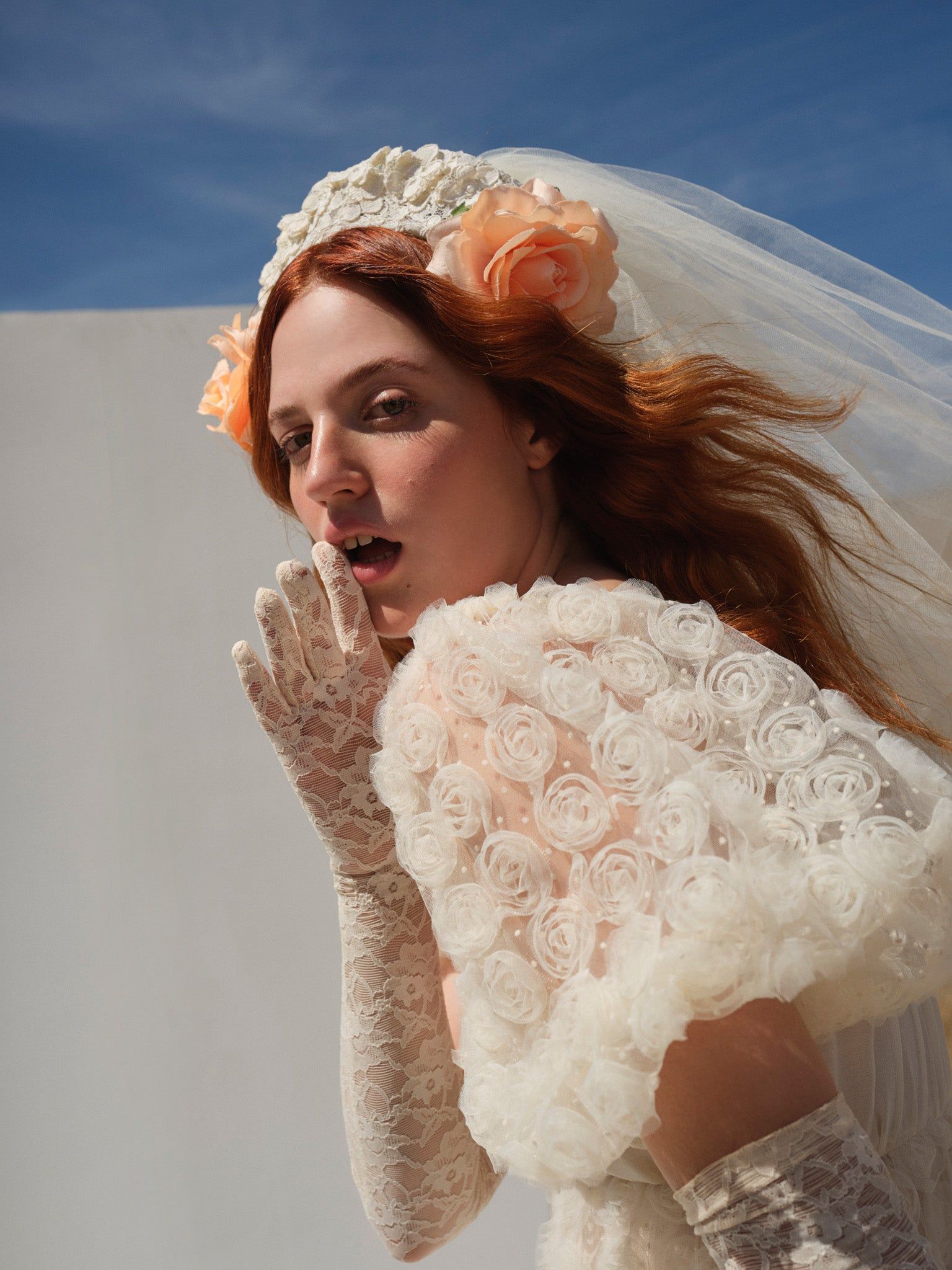 Josey Bridal Gown sold by For Love And Lemons product image thumbnail 3