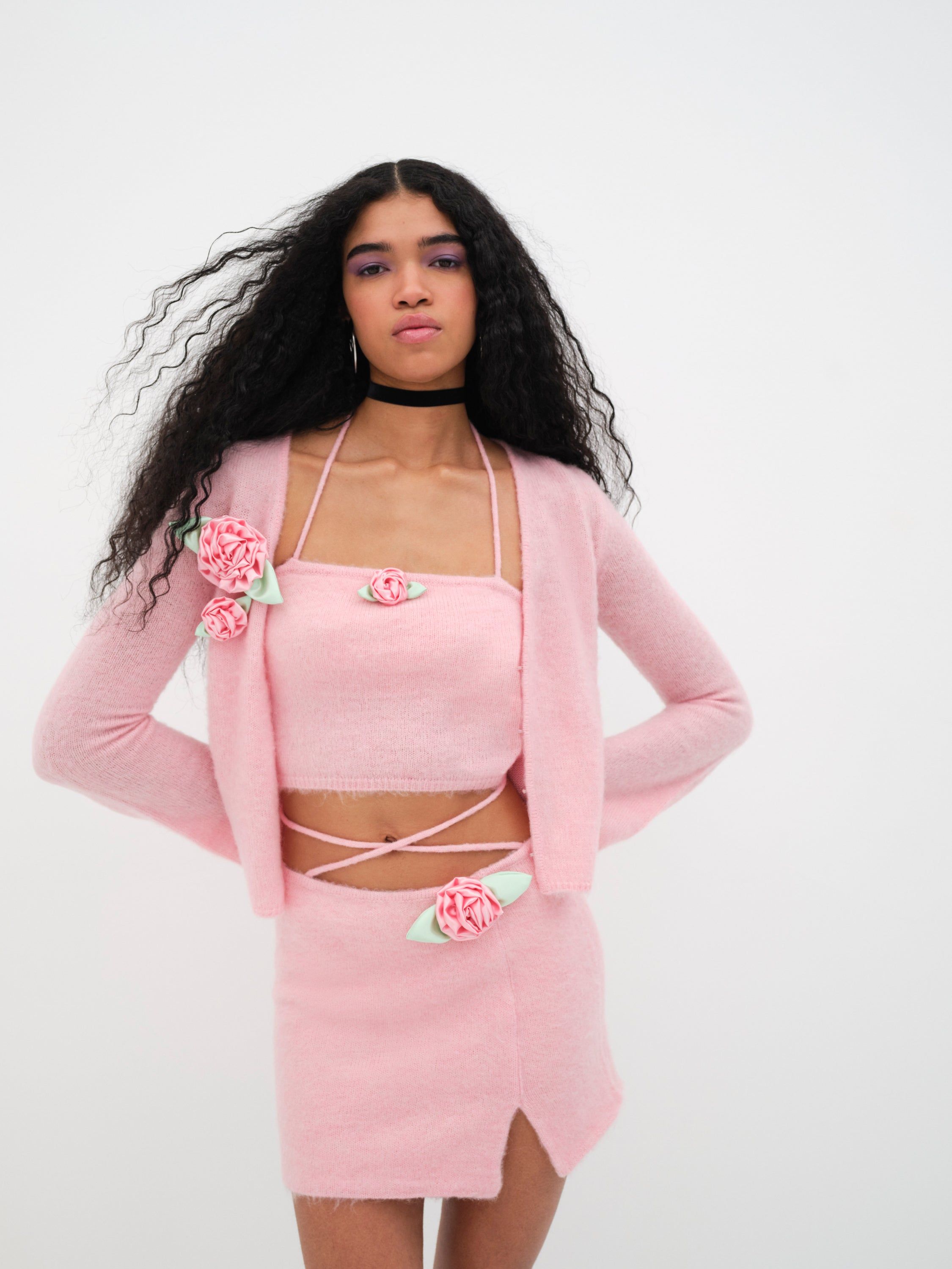 Savannah Crop Top sold by For Love And Lemons product image thumbnail 3