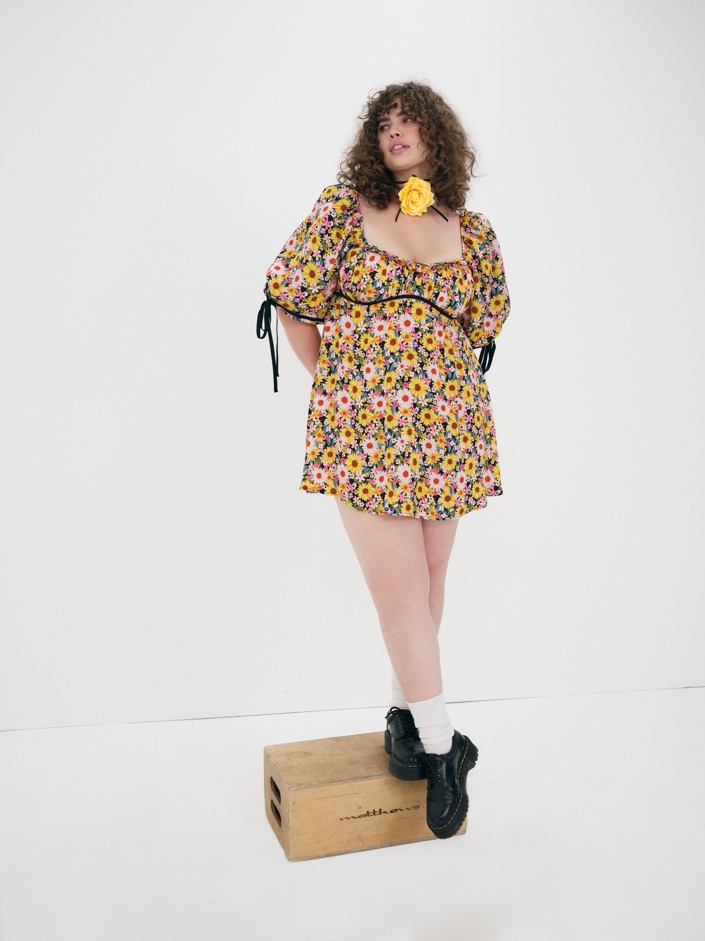 Sylvia Mini Dress sold by For Love And Lemons product image thumbnail 6