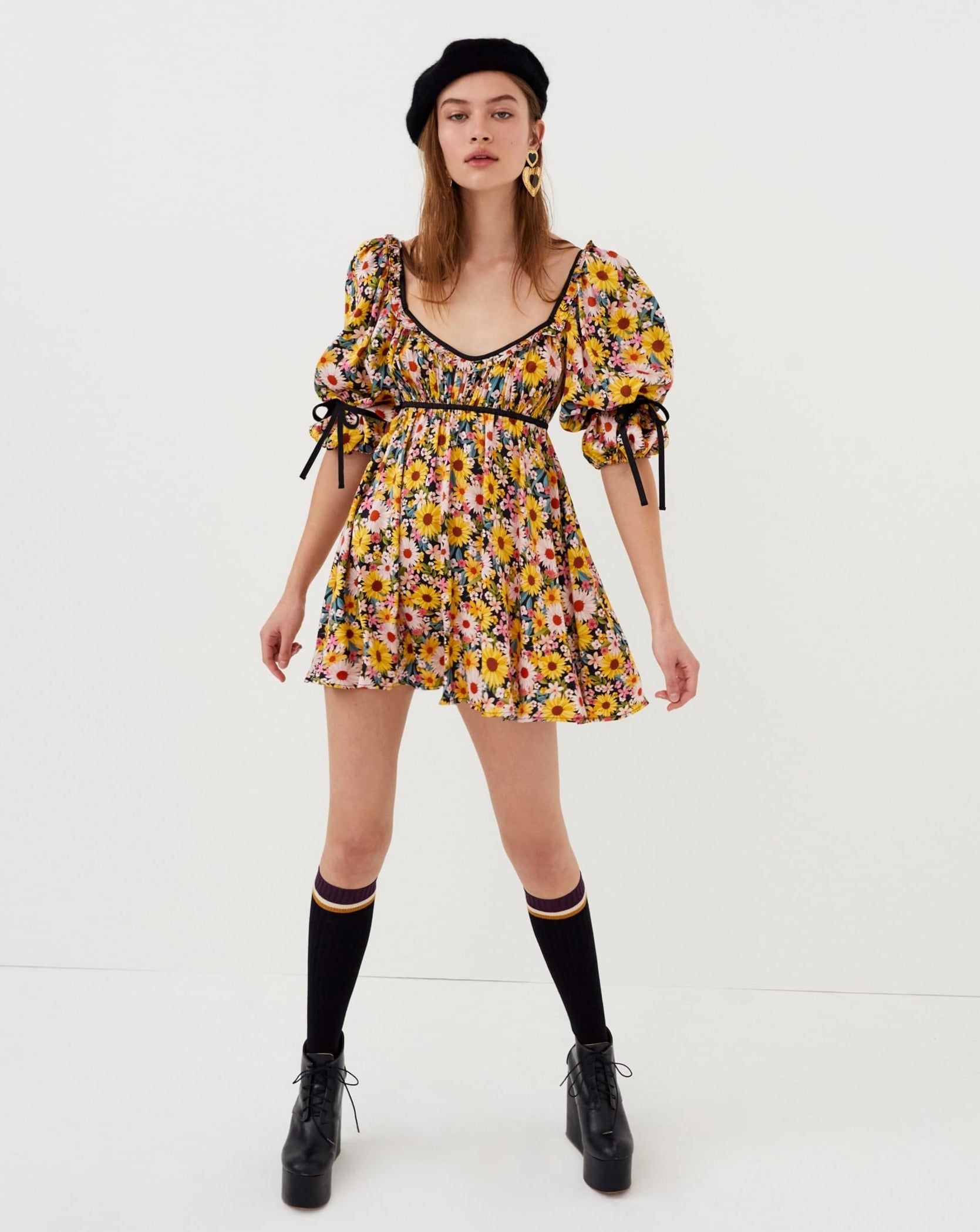 Sylvia Mini Dress sold by For Love And Lemons product image thumbnail 3