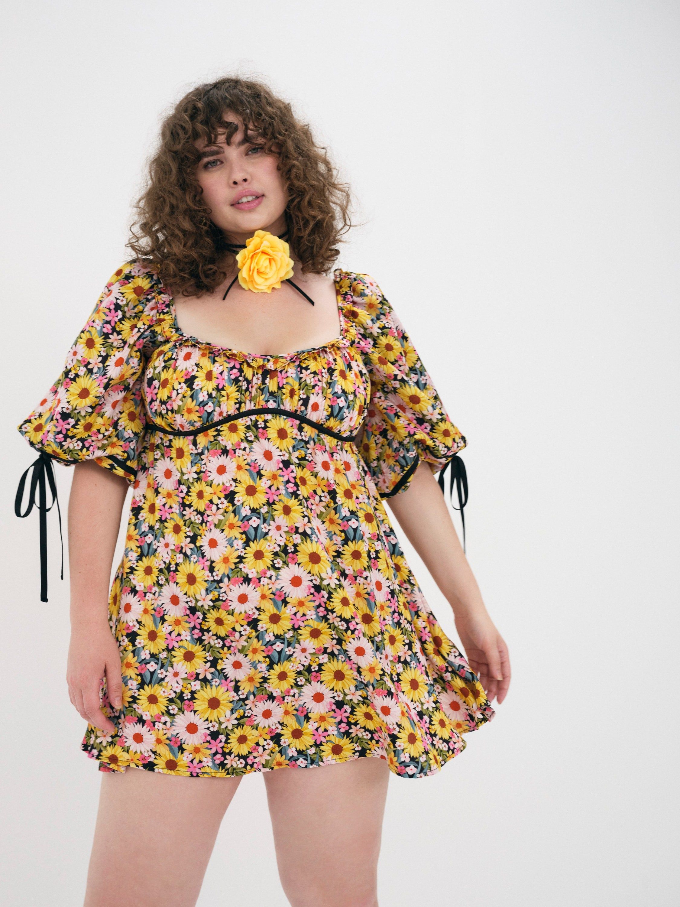 Sylvia Mini Dress sold by For Love And Lemons product image thumbnail 9