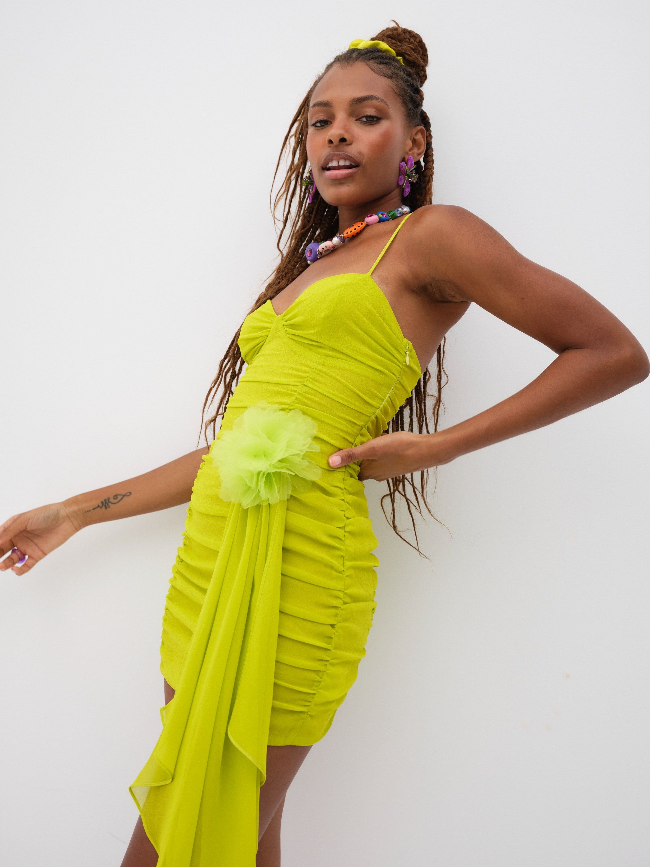 Lorlai Mini Dress sold by For Love And Lemons product image thumbnail 3