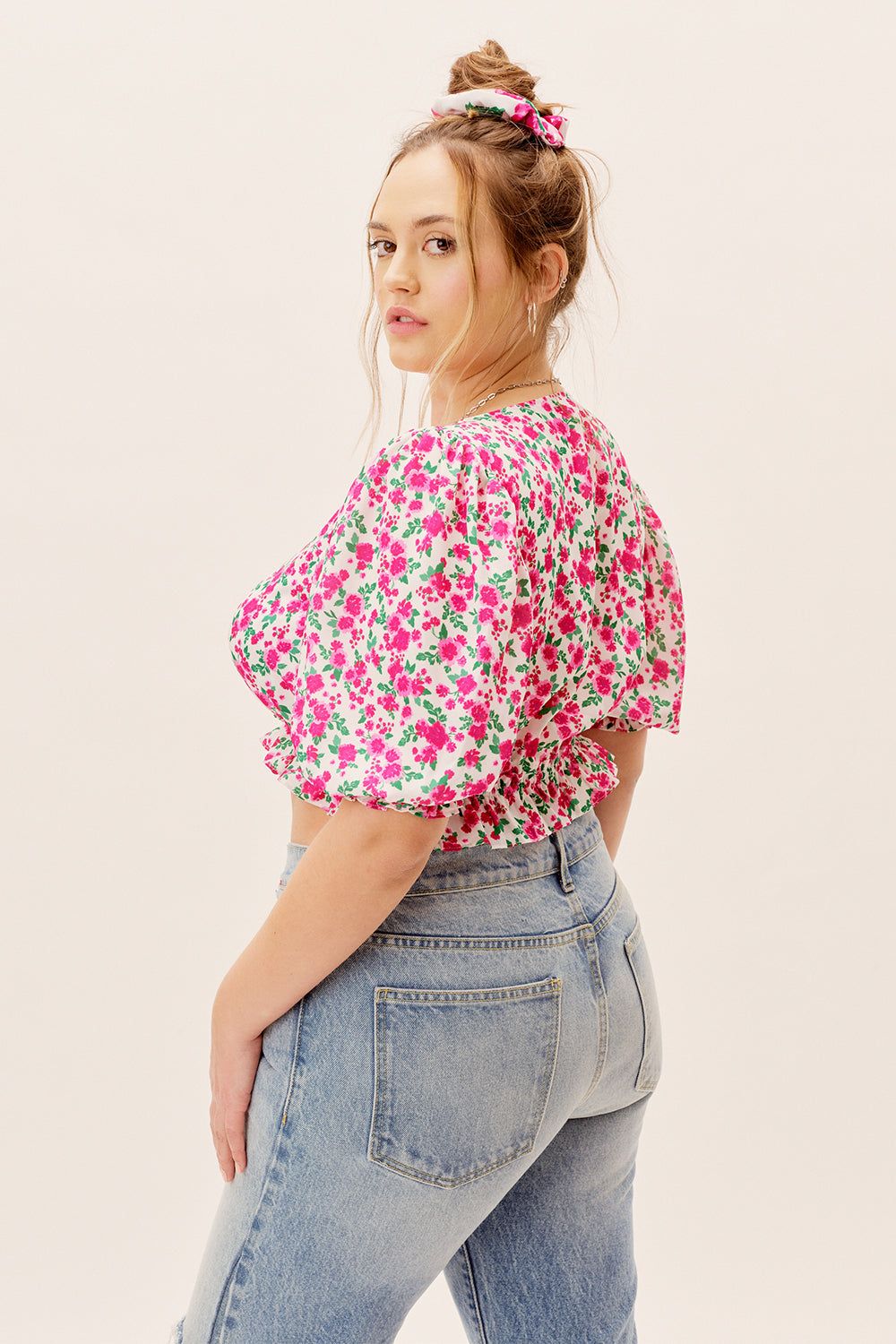 Petal Blouse sold by For Love And Lemons product image thumbnail 6
