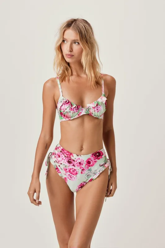 Spring Garden Hi Waist Bottom sold by For Love And Lemons