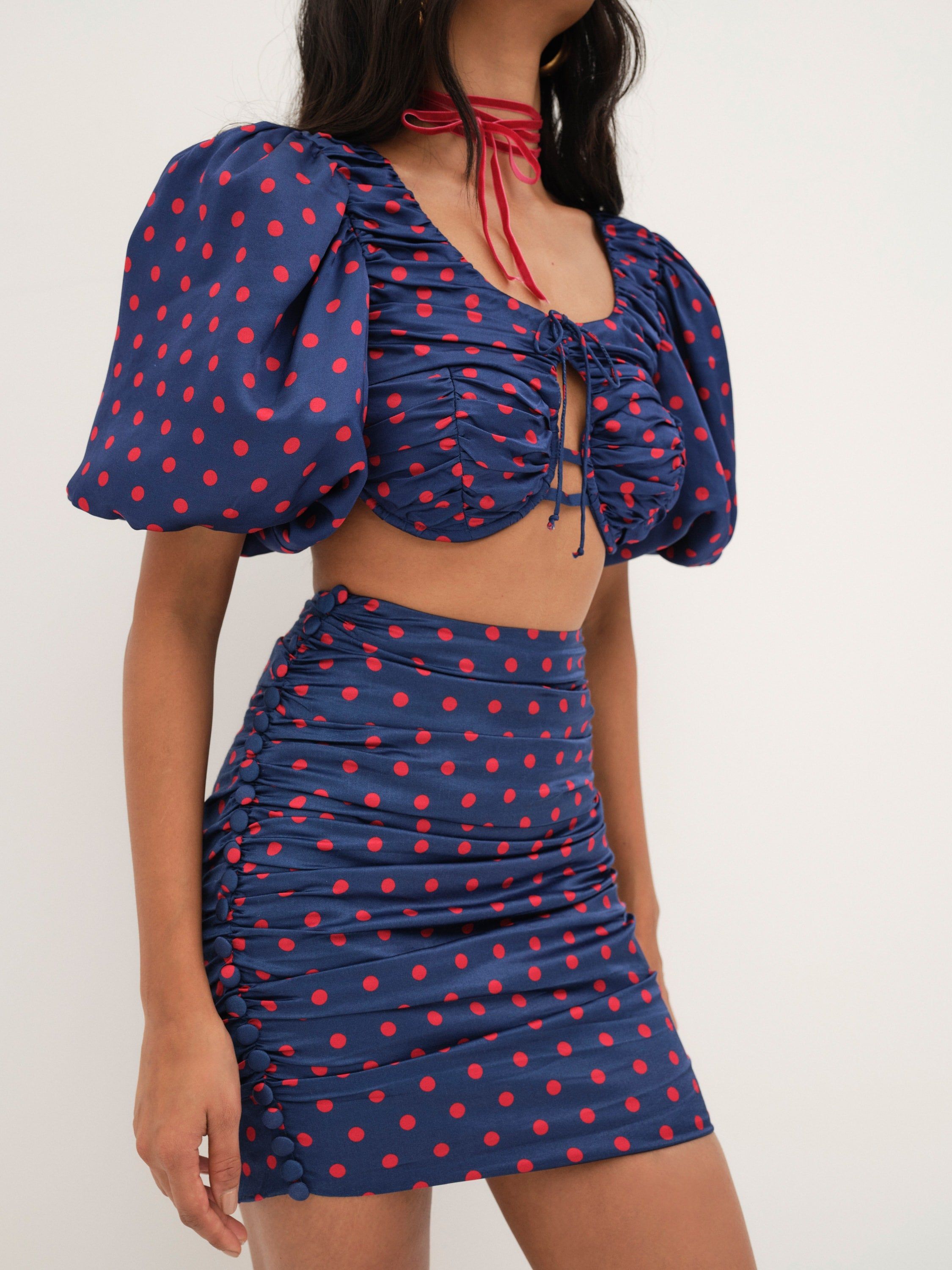 Dolores Crop Top sold by For Love And Lemons product image thumbnail 3