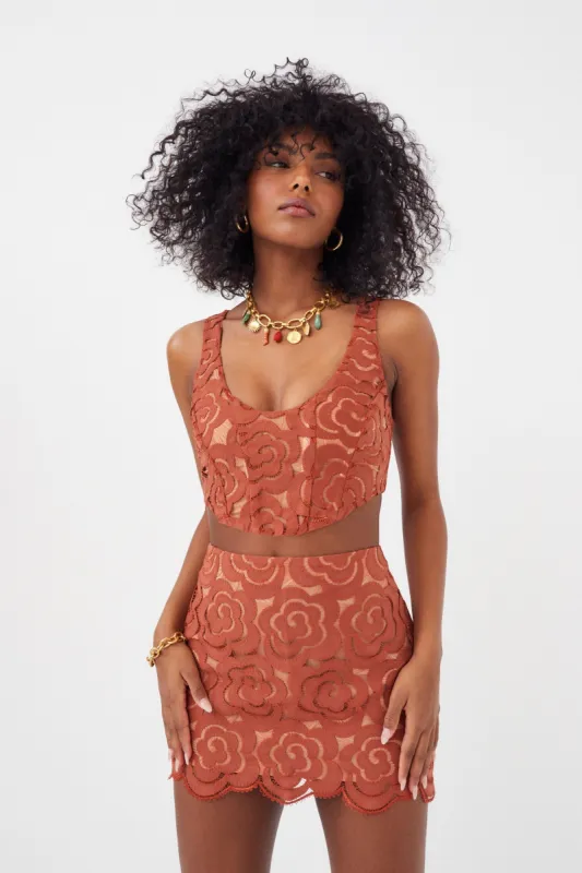 Nomi Corset Top sold by For Love And Lemons