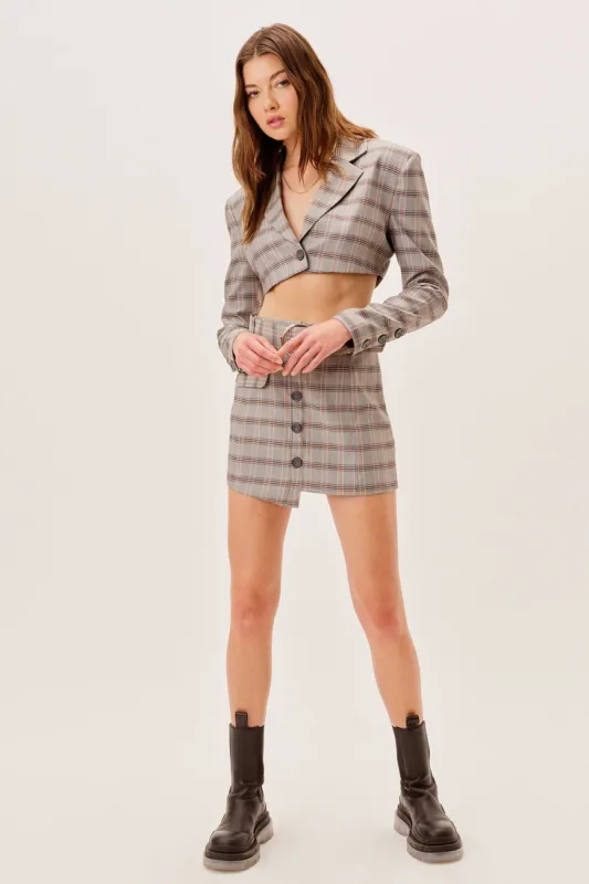 Kym Mini Skirt sold by For Love And Lemons