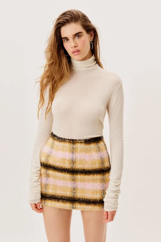 Rachel Mini Skirt sold by For Love And Lemons