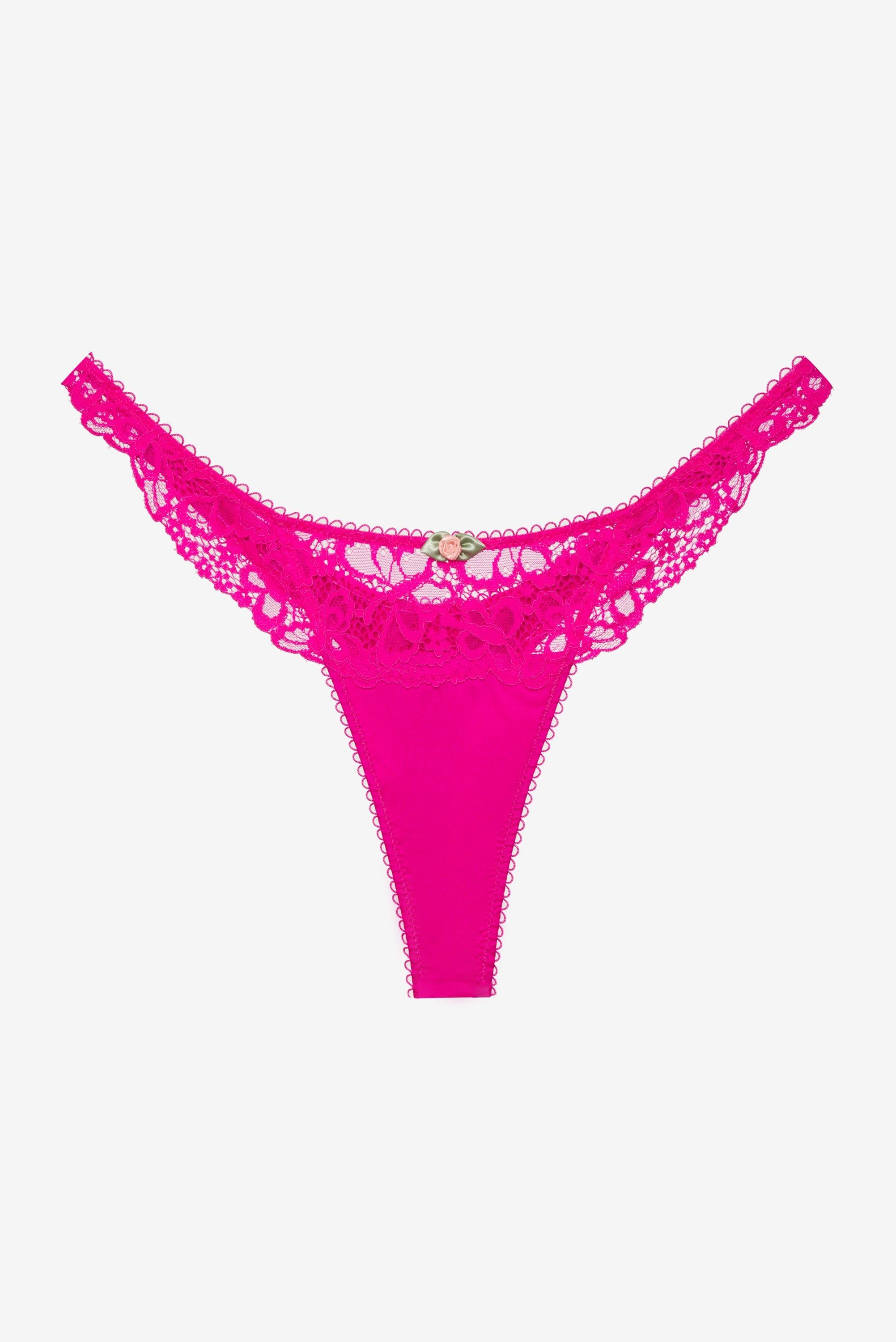 Butterfly Lace Thong Panty sold by For Love And Lemons