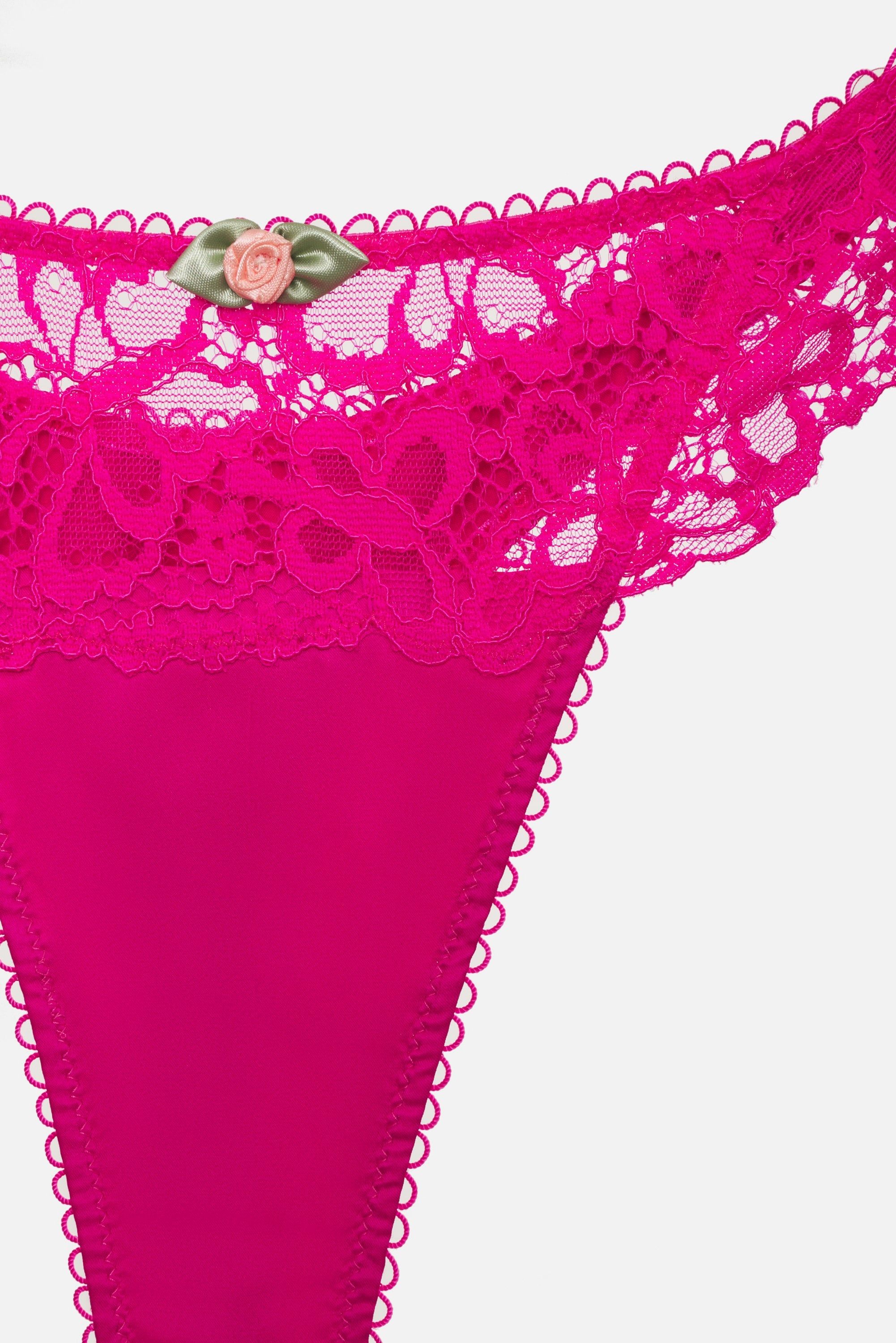 Butterfly Lace Thong Panty sold by For Love And Lemons product image thumbnail 5