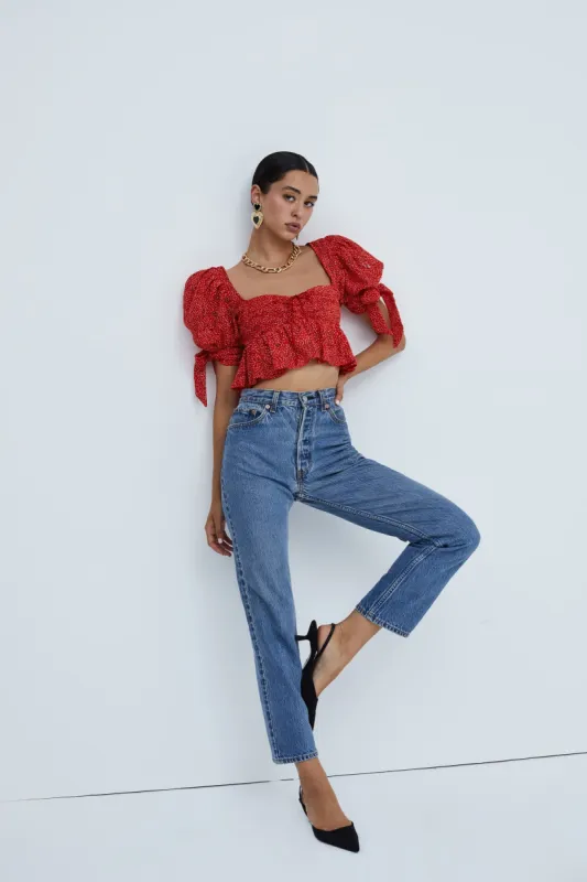 Lelia Top sold by For Love And Lemons