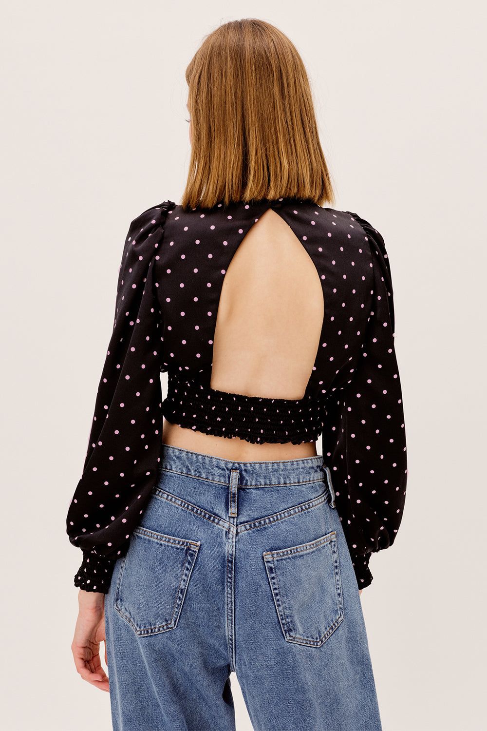 Carissa Crop Top sold by For Love And Lemons product image thumbnail 4