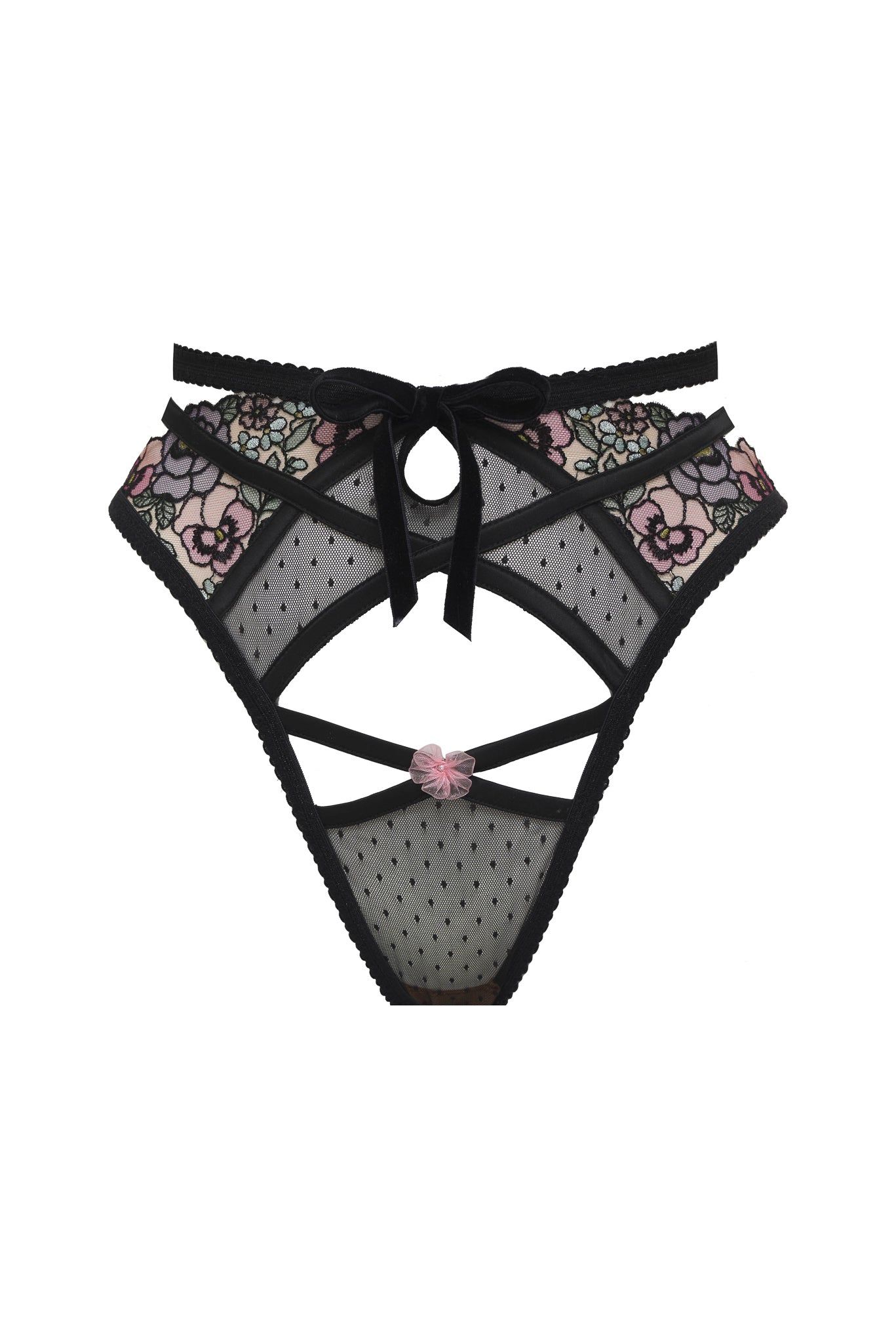 Clara High-waist Cheeky Panty sold by For Love And Lemons product image thumbnail 5