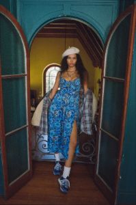 Astor Midi Dress sold by For Love And Lemons