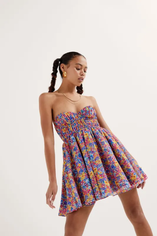 Sasha Strapless Mini Dress sold by For Love And Lemons