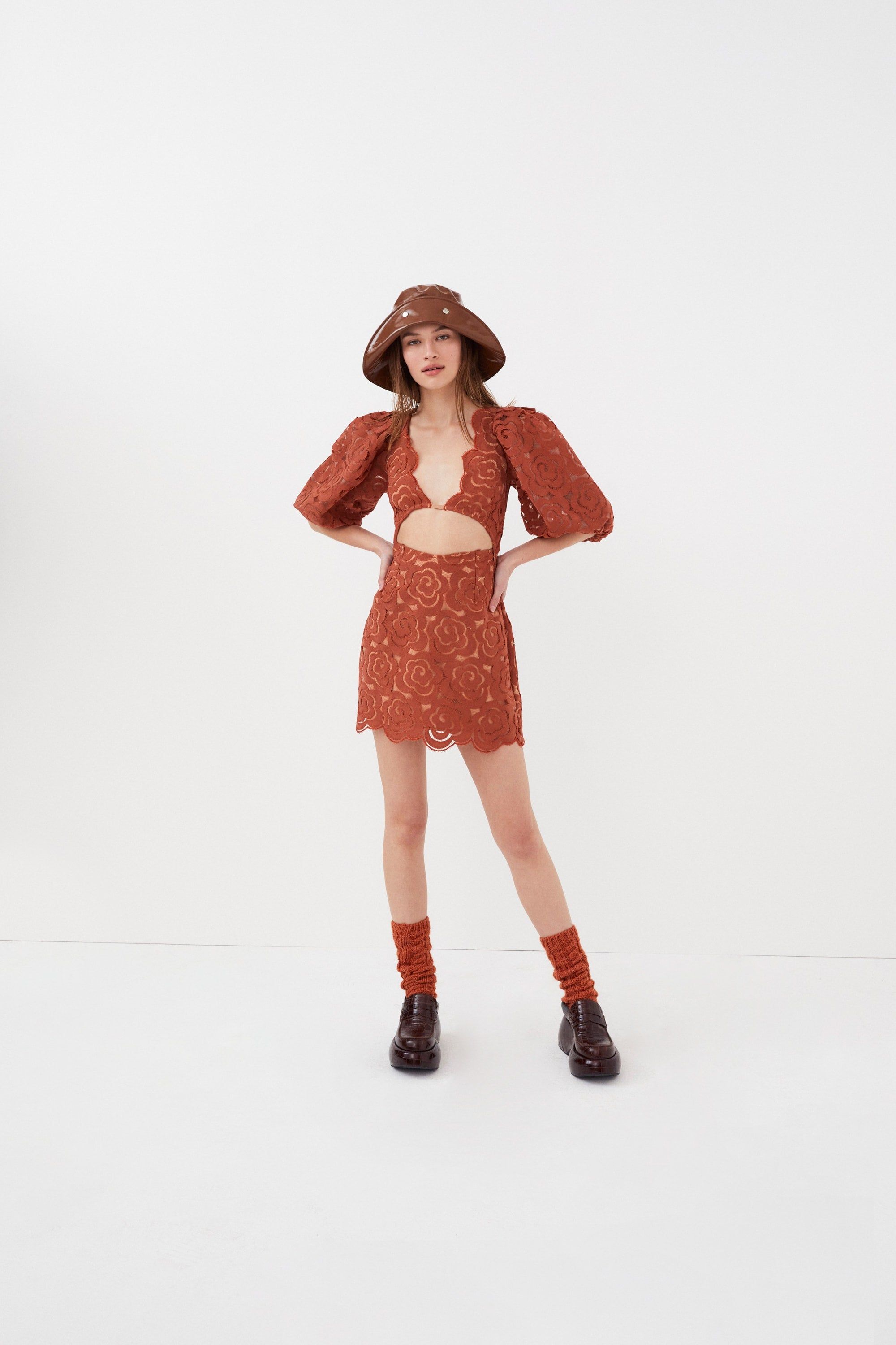 Letitia Mini Dress sold by For Love And Lemons product image thumbnail 4