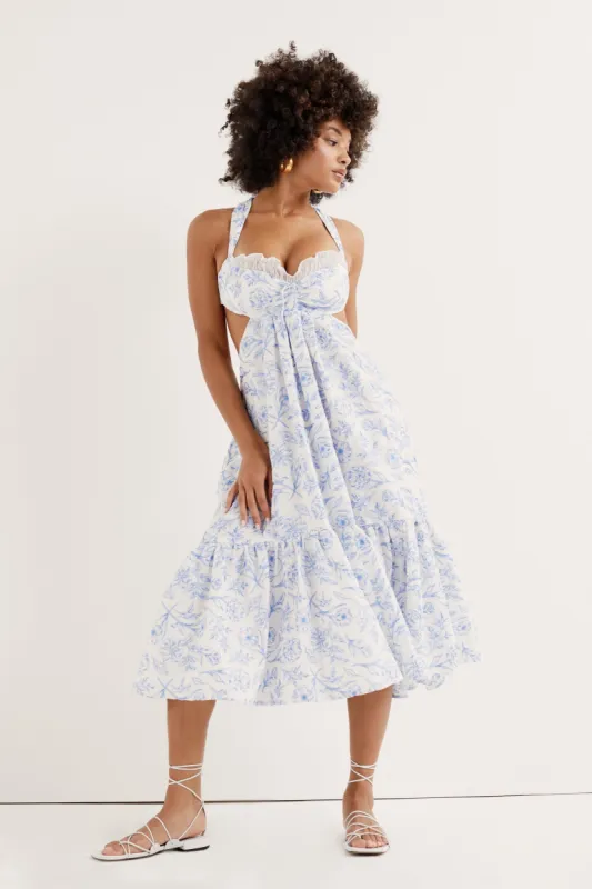 Maisie Midi Dress sold by For Love And Lemons