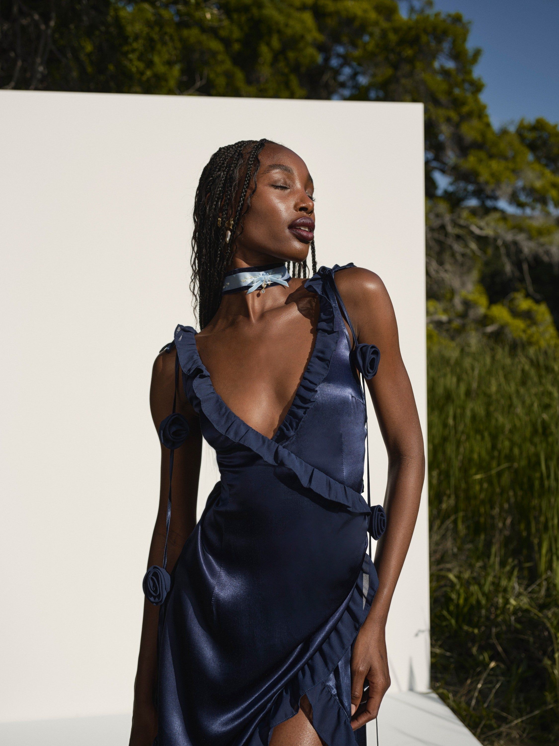 Akira Bridesmaid Gown sold by For Love And Lemons product image thumbnail 3