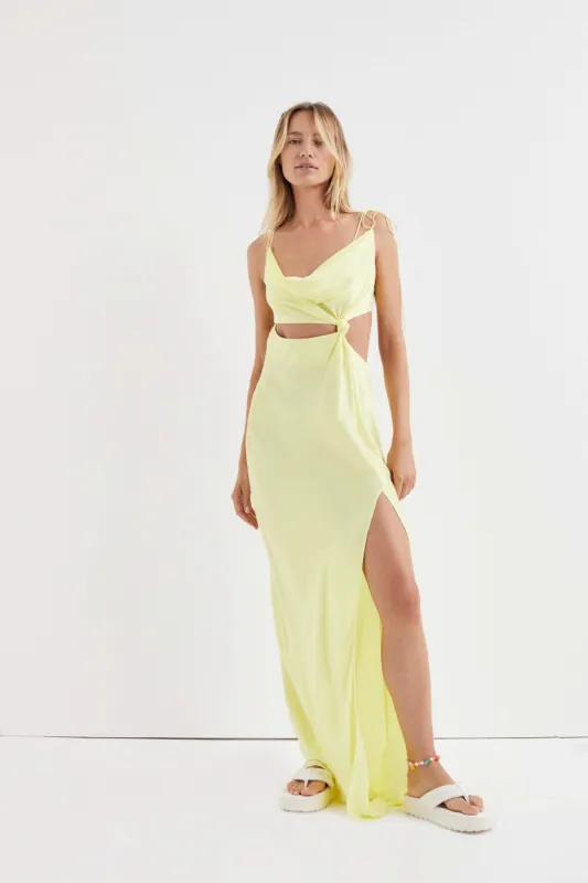 Kyra Cut Out Maxi Dress sold by For Love And Lemons