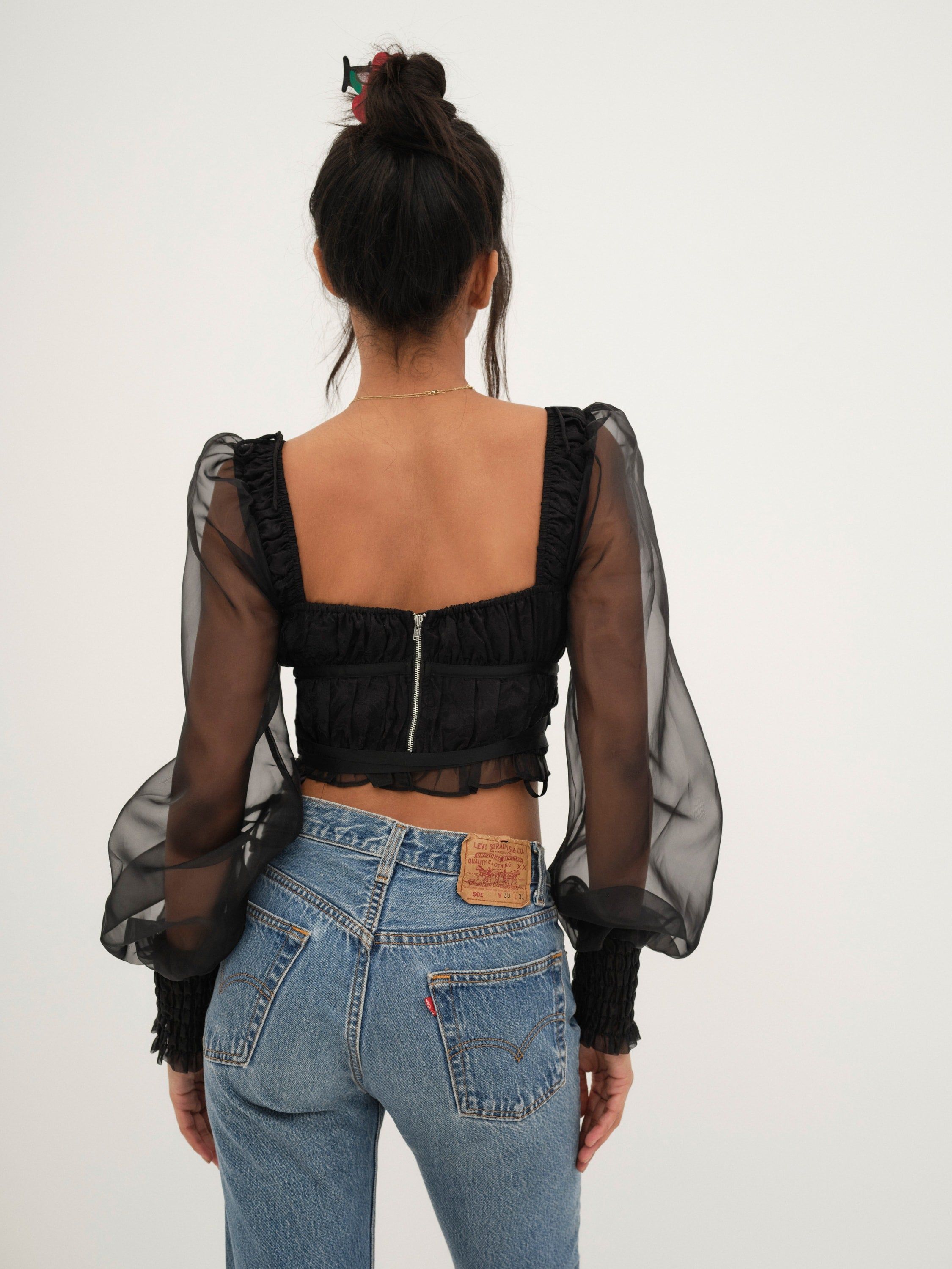Gabrielle Top sold by For Love And Lemons product image thumbnail 4